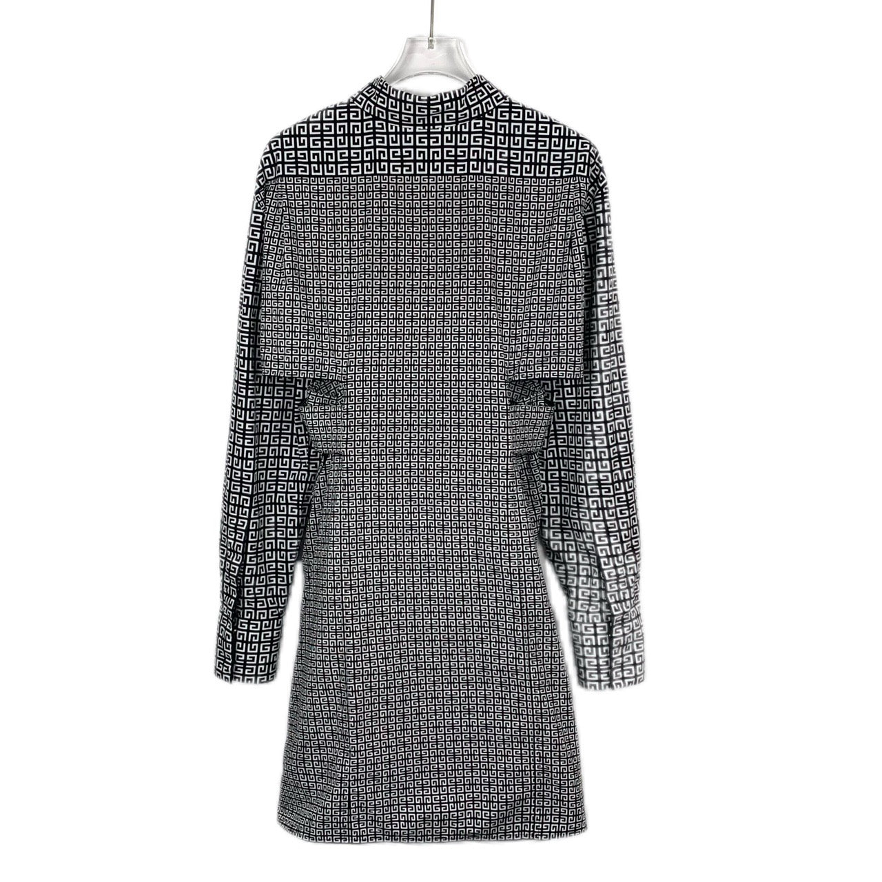 Givenchy black cotton long dress 36