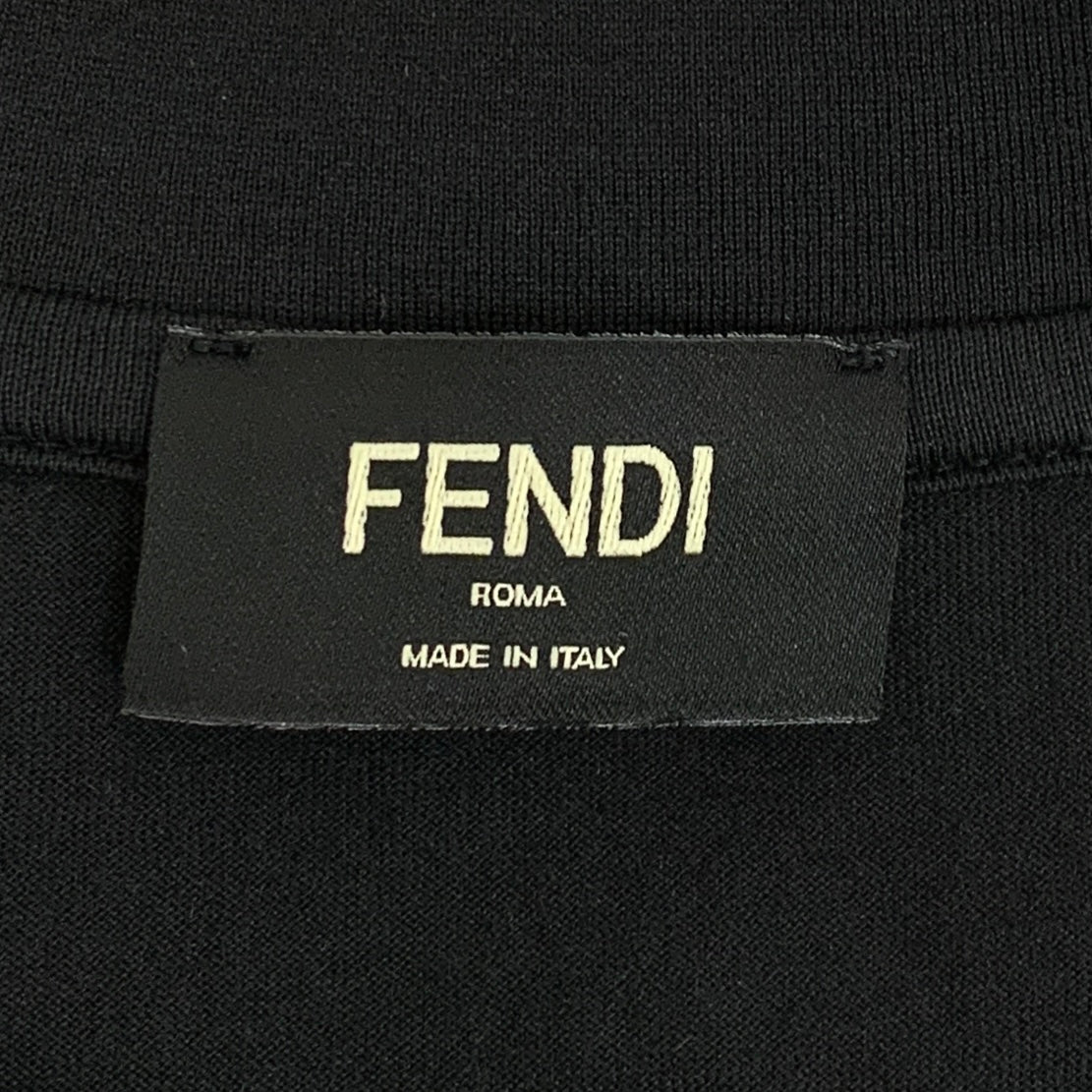 Fendi Jersey T-shirt in Yellow XXS with tag