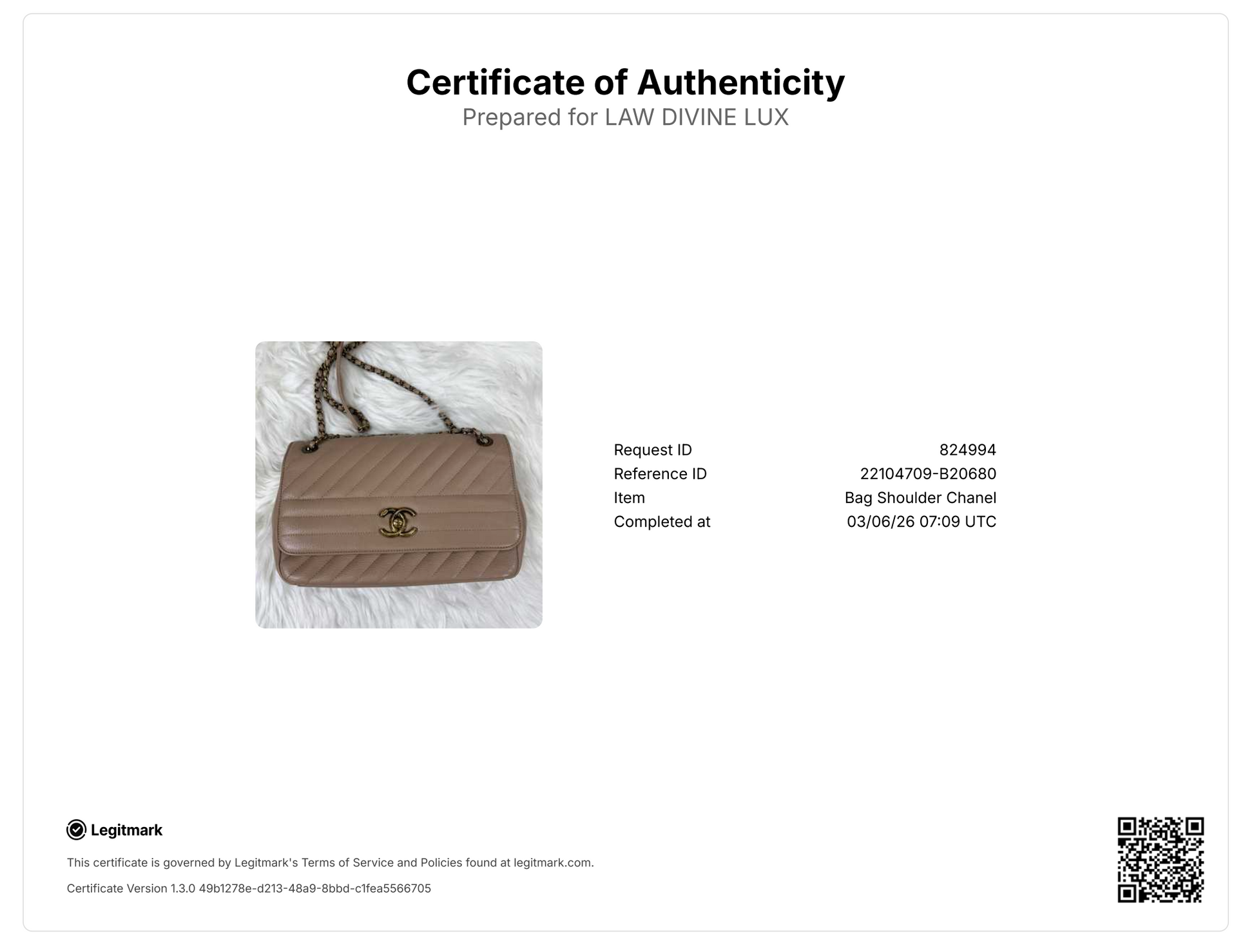 Diagonal Quilted Leather Medium Flap Bag B20680