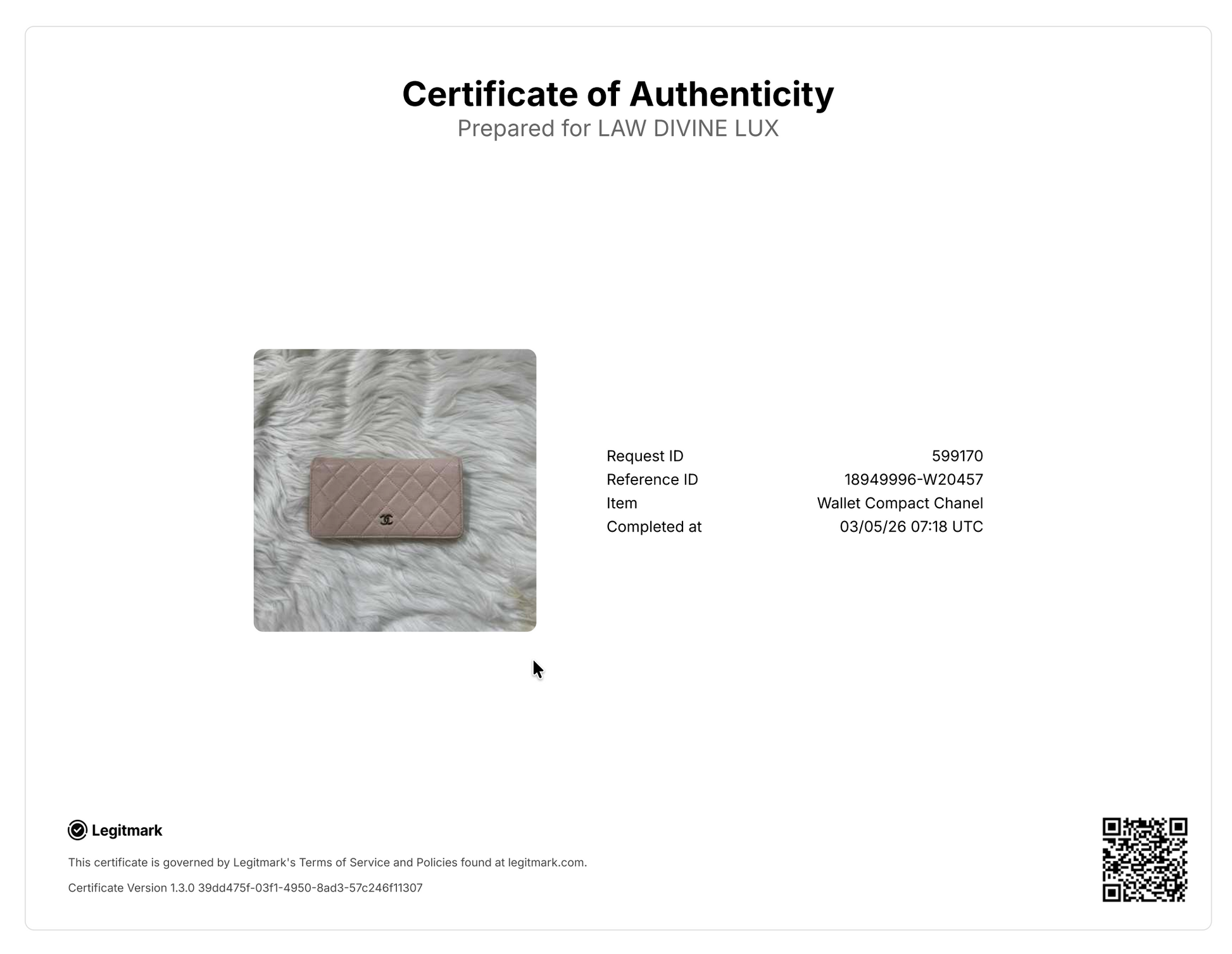 Classic Flap Long Wallet W20457