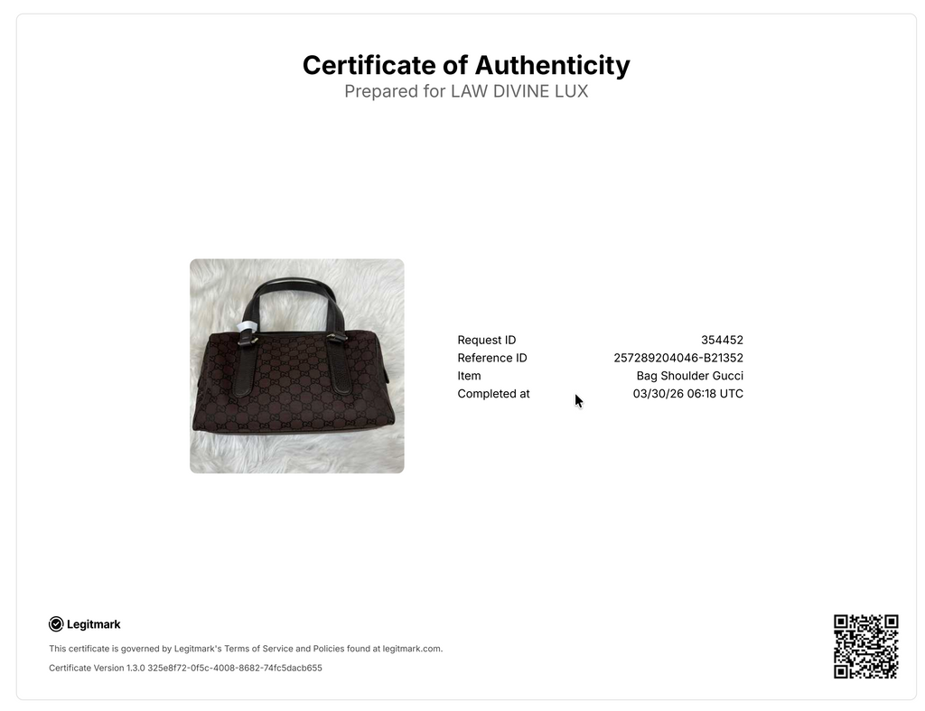 GG Canvas Boston Bag B21352