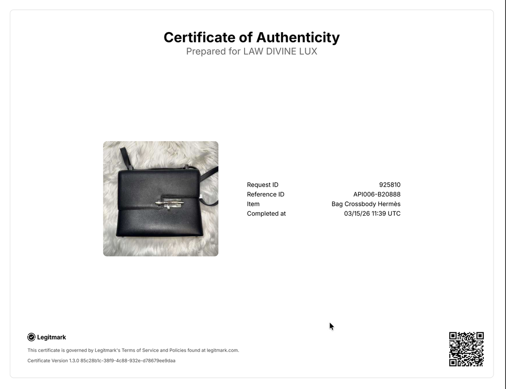 Verrou leather handbag B20888