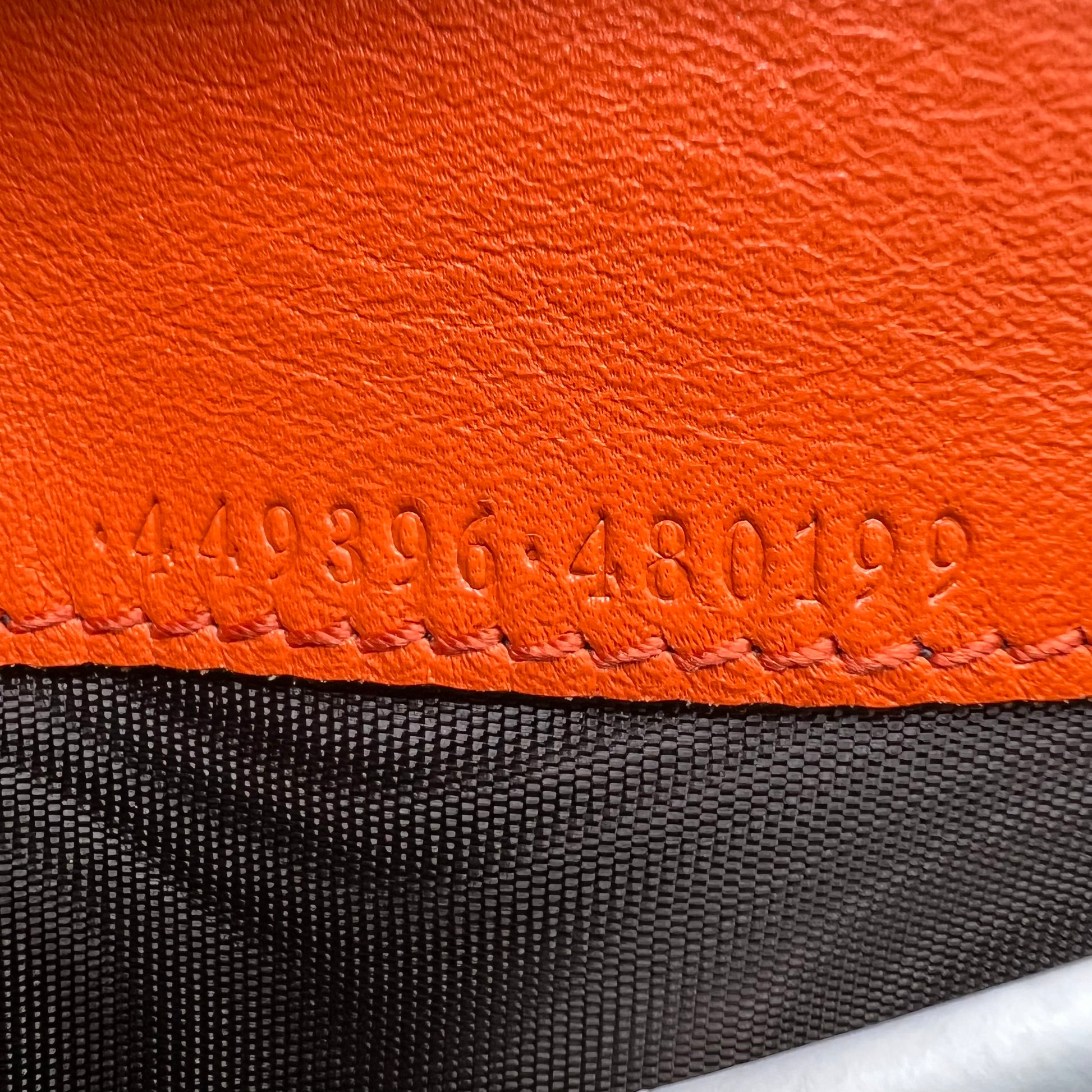 Soft Microguccissima Continental Wallet Sun Orange W21568