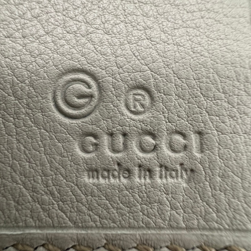 Gucci Purple Python Flap Wallet Twins W21567
