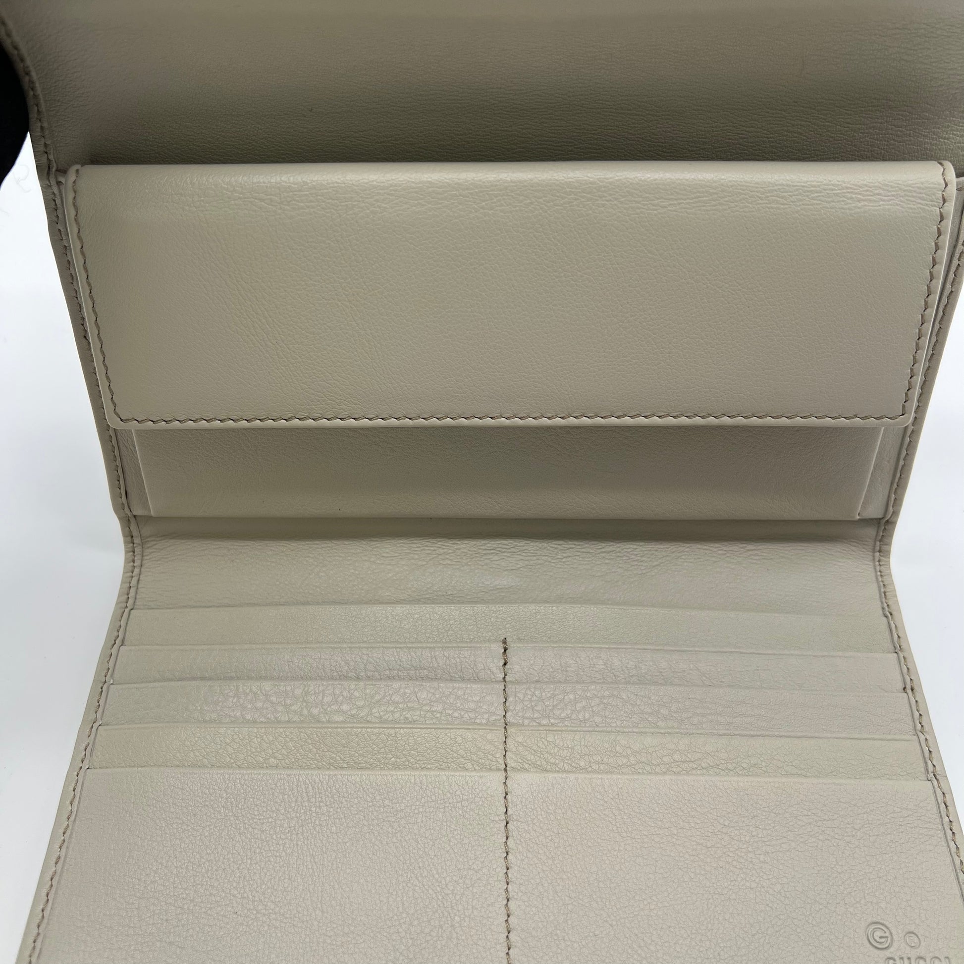 Gucci Purple Python Flap Wallet Twins W21567