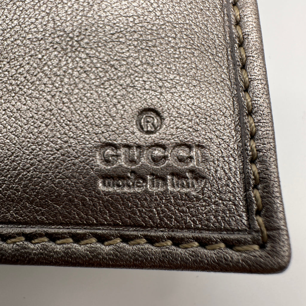GG Signature Leather Continental Wallet W21463