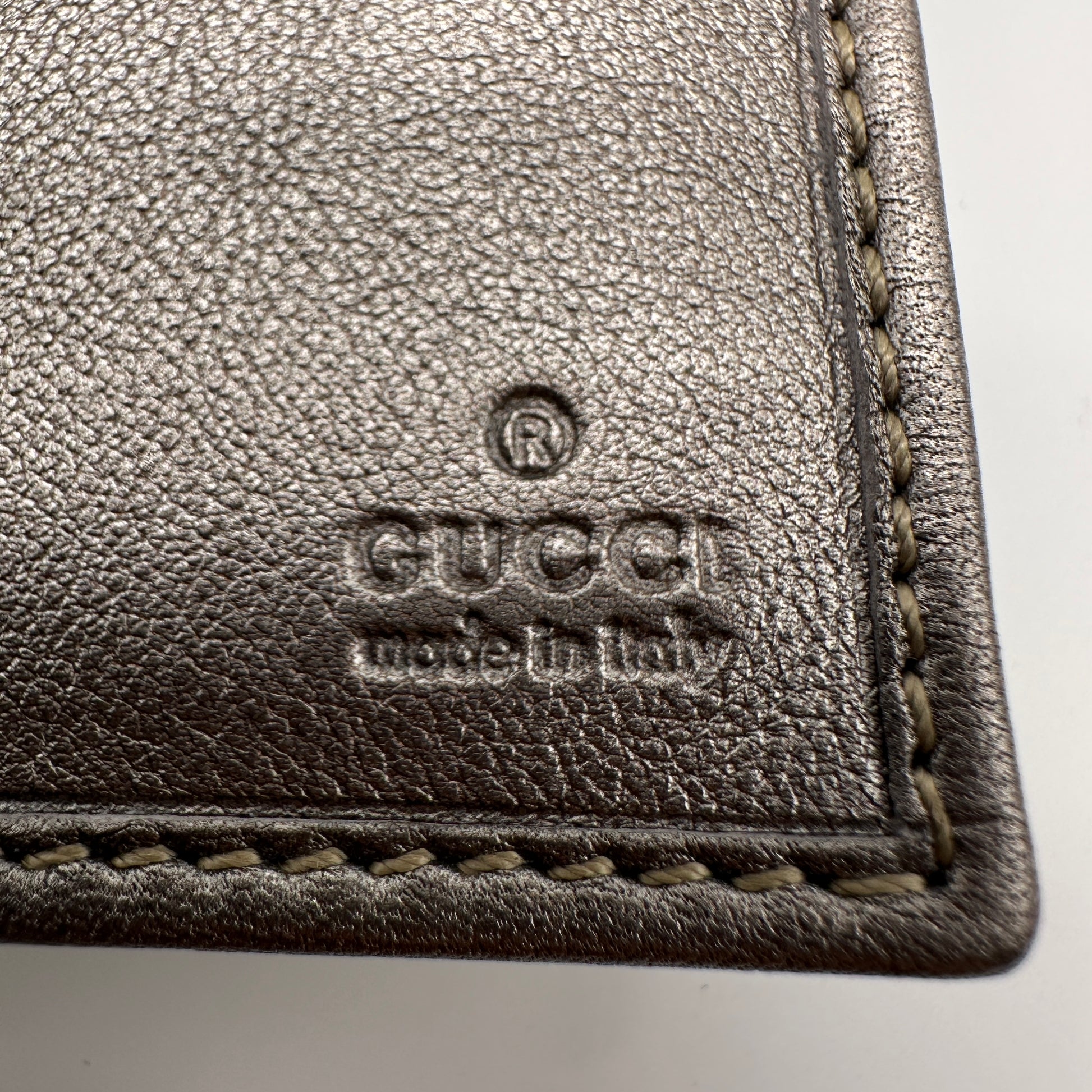 GG Signature Leather Continental Wallet W21463