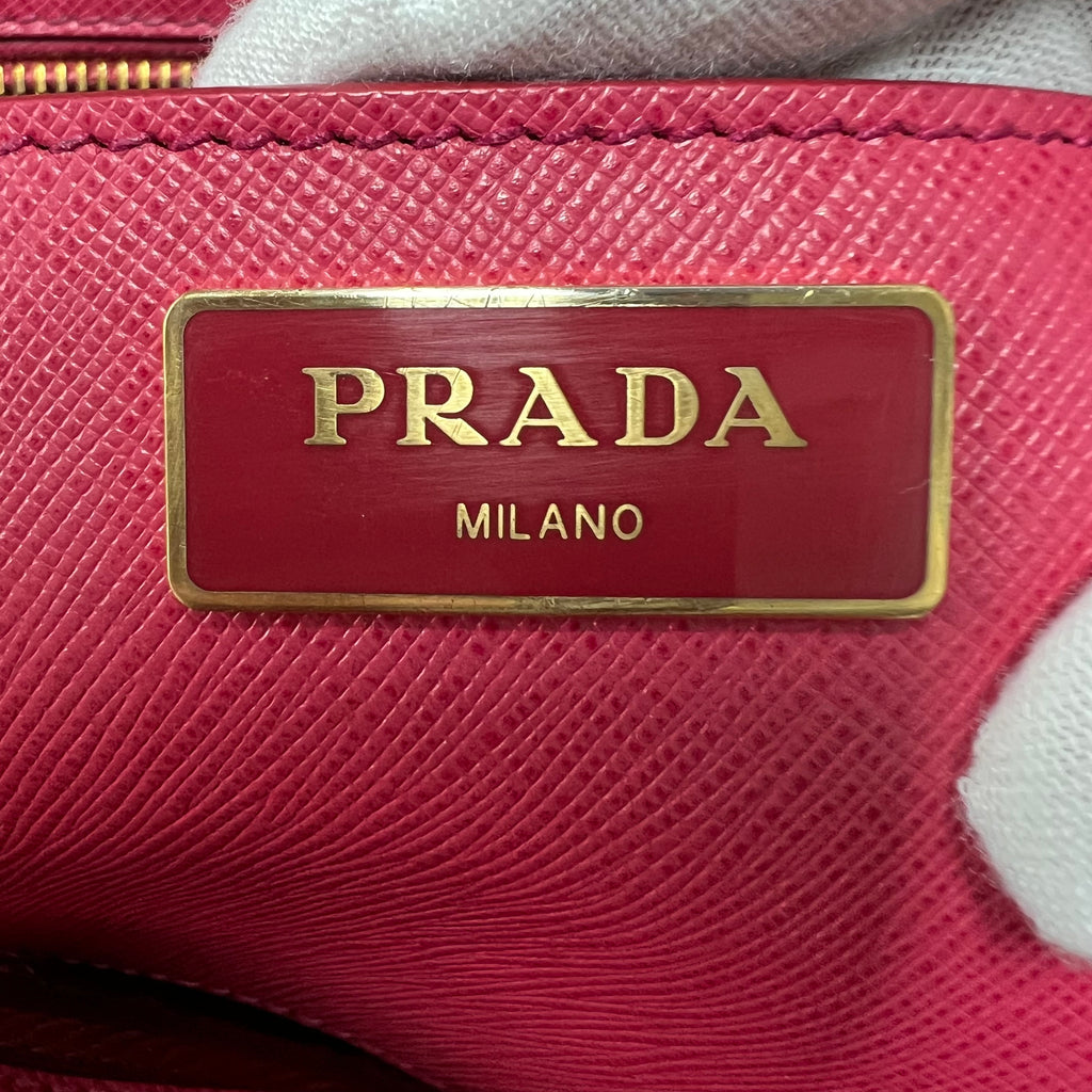 Prada Saffiano Leather Galleria Double Zip Tote Bag B21567