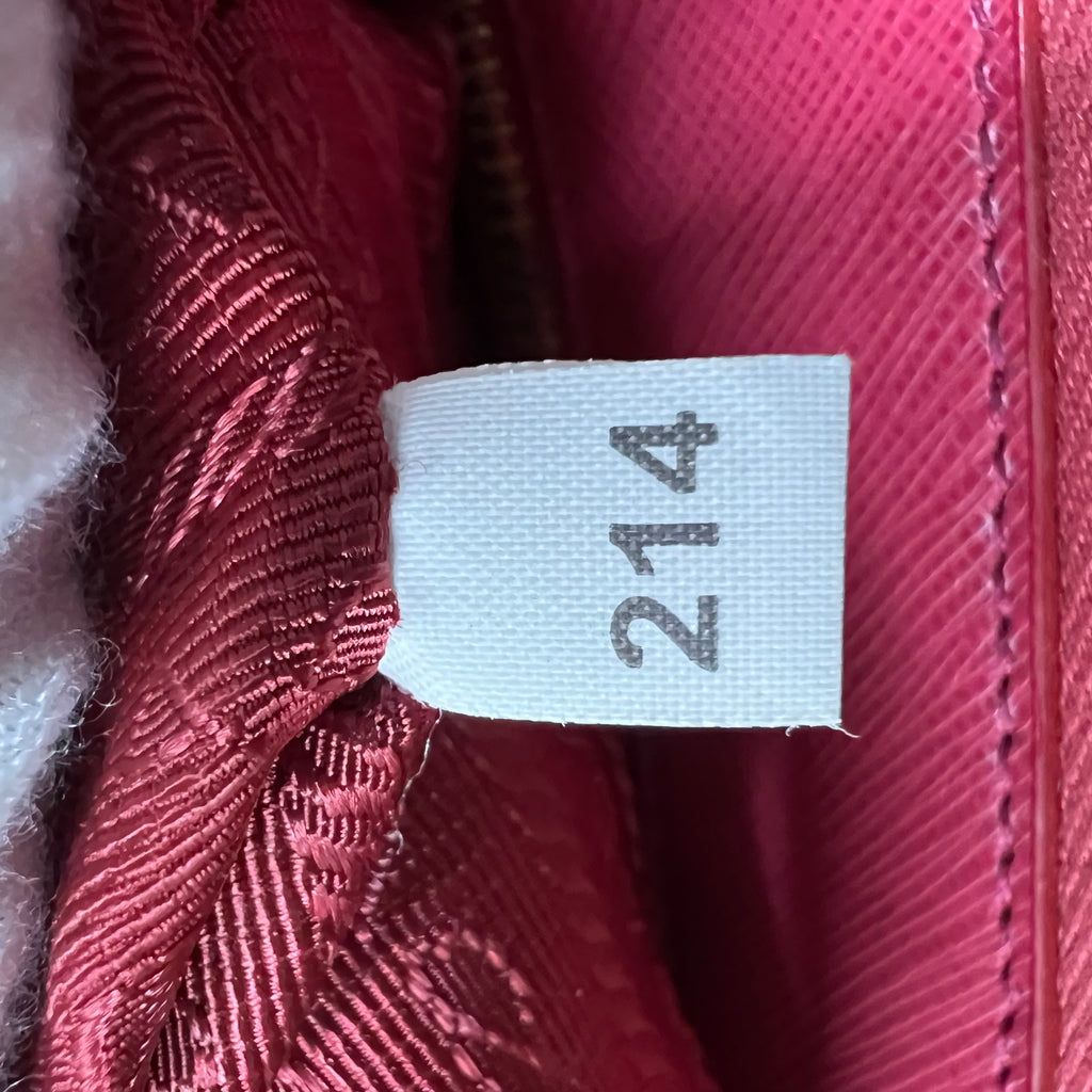 Prada Saffiano Leather Galleria Double Zip Tote Bag B21567