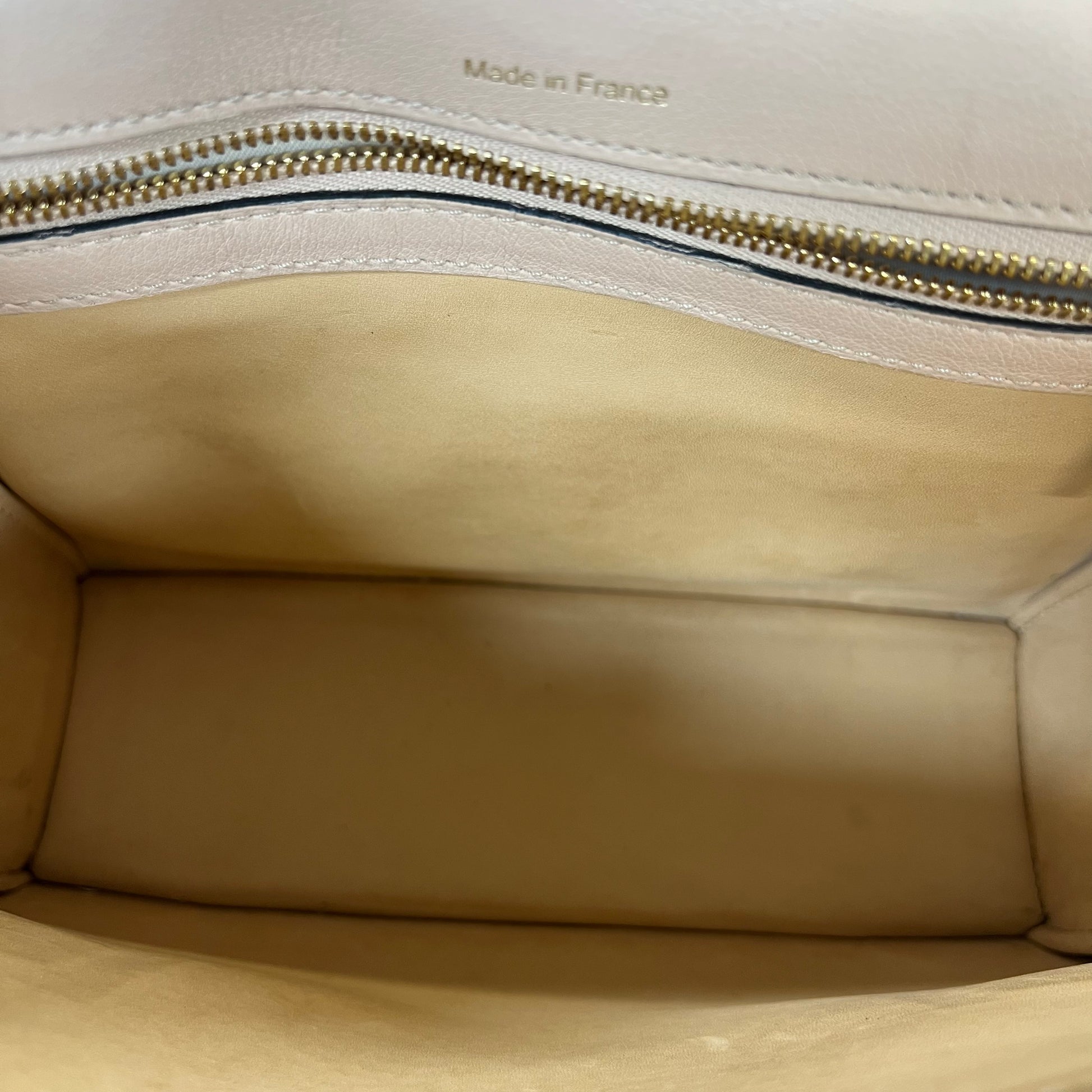 Patent Calfskin Suede PM Madame Shoulder Bag B21591