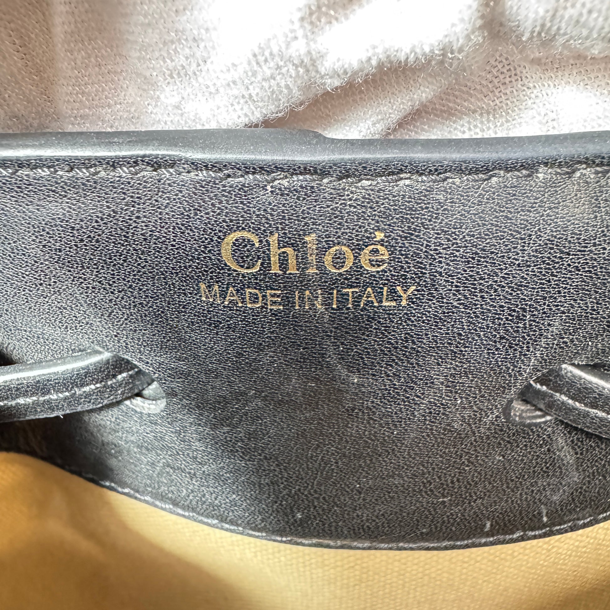 Chloé Leather Bucket Bag B21430