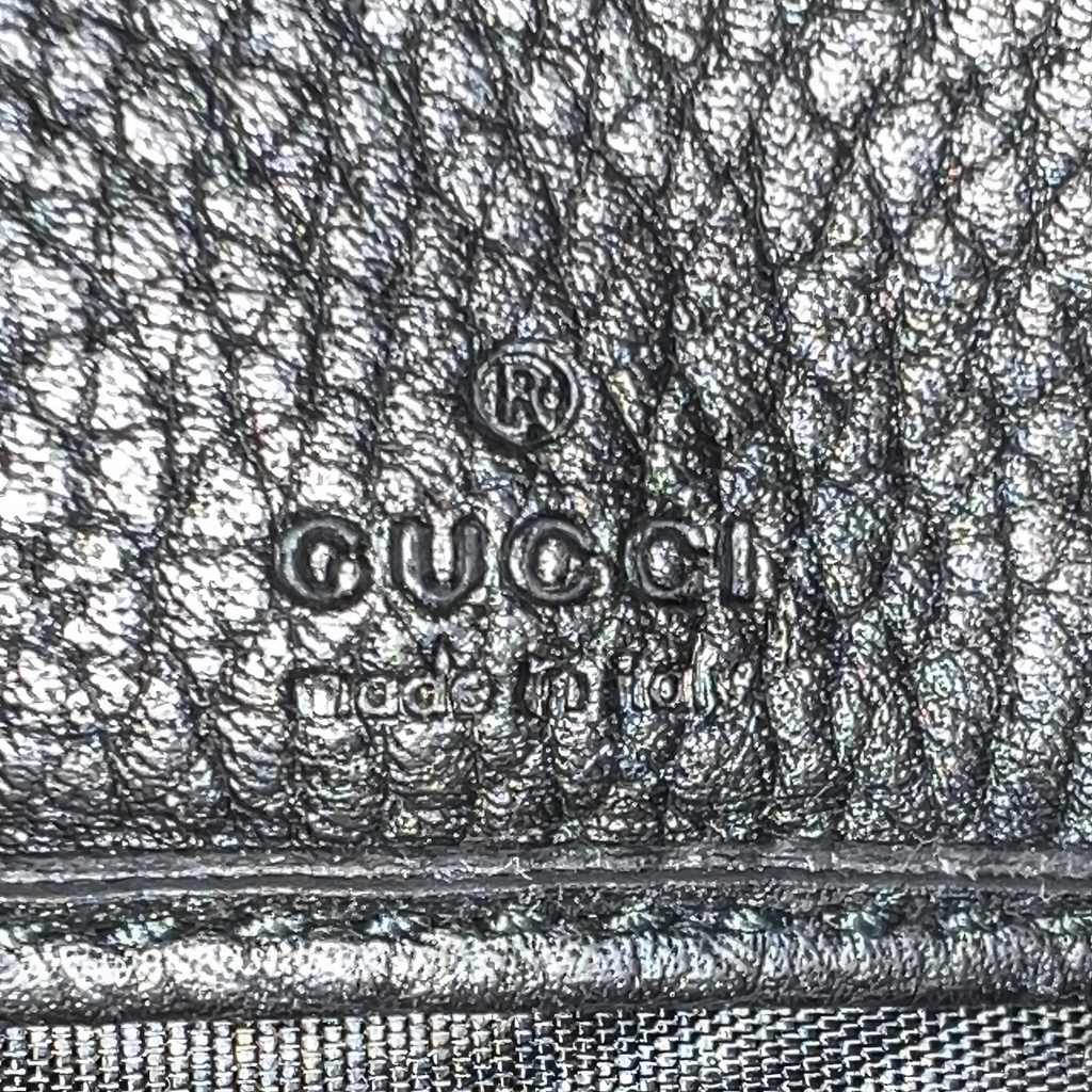 Calfskin Animalier Continental Wallet Black W21440
