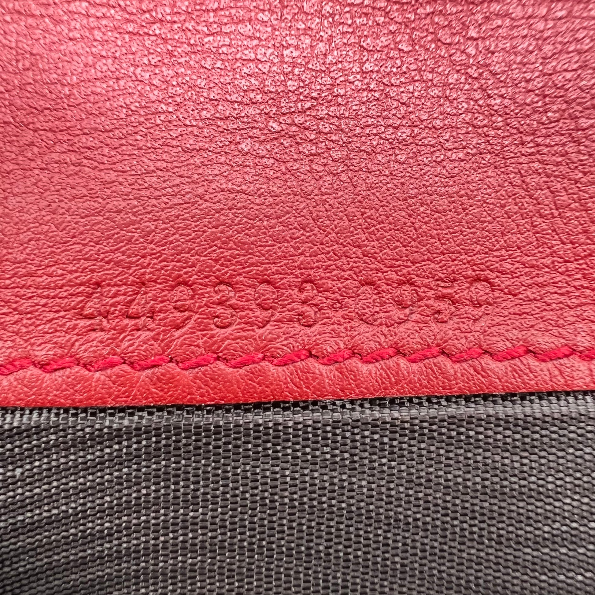 Gucci Microguccissima Leather Continental Flap Wallet (Red) W21645