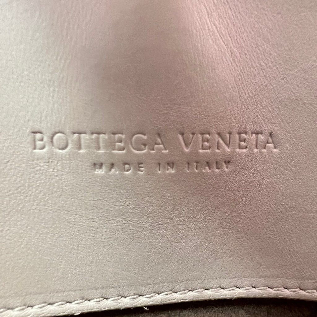 Nappa Intrecciato Small Roma Tote Topazio B22278