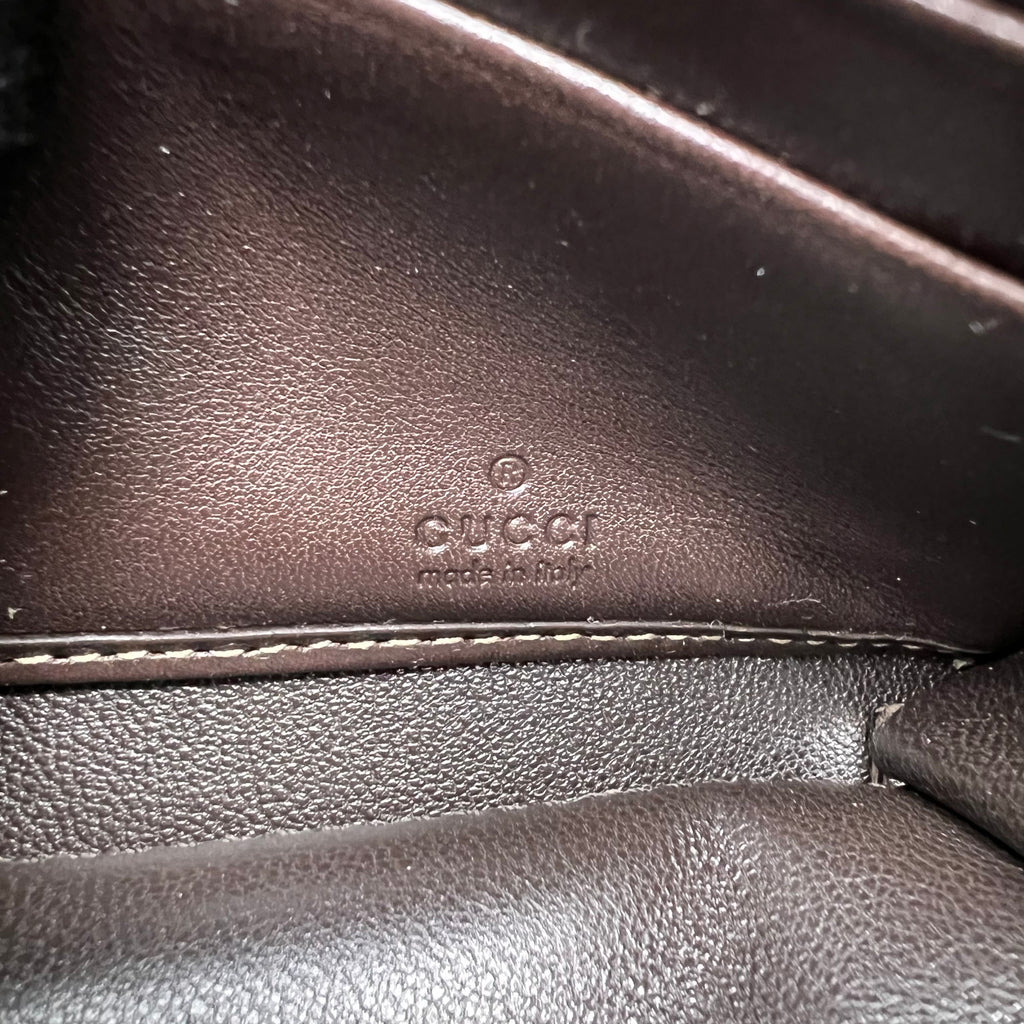 Gucci Monogram Lovely Heart Continental Wallet W21642
