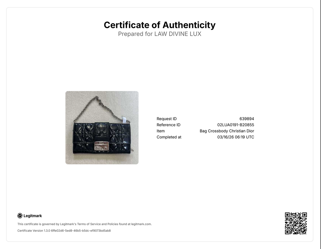 Black Cannage Quilted Patent Leather Wallet-On-Chain Clutch Bag  B20855