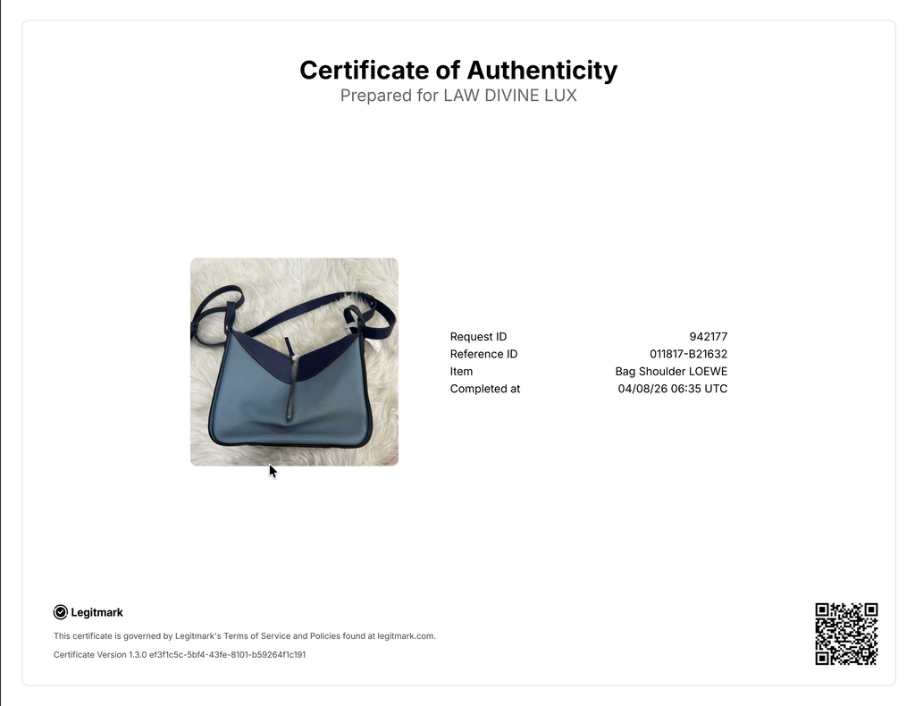 Calfskin Small Hammock Shoulder Bag B21632