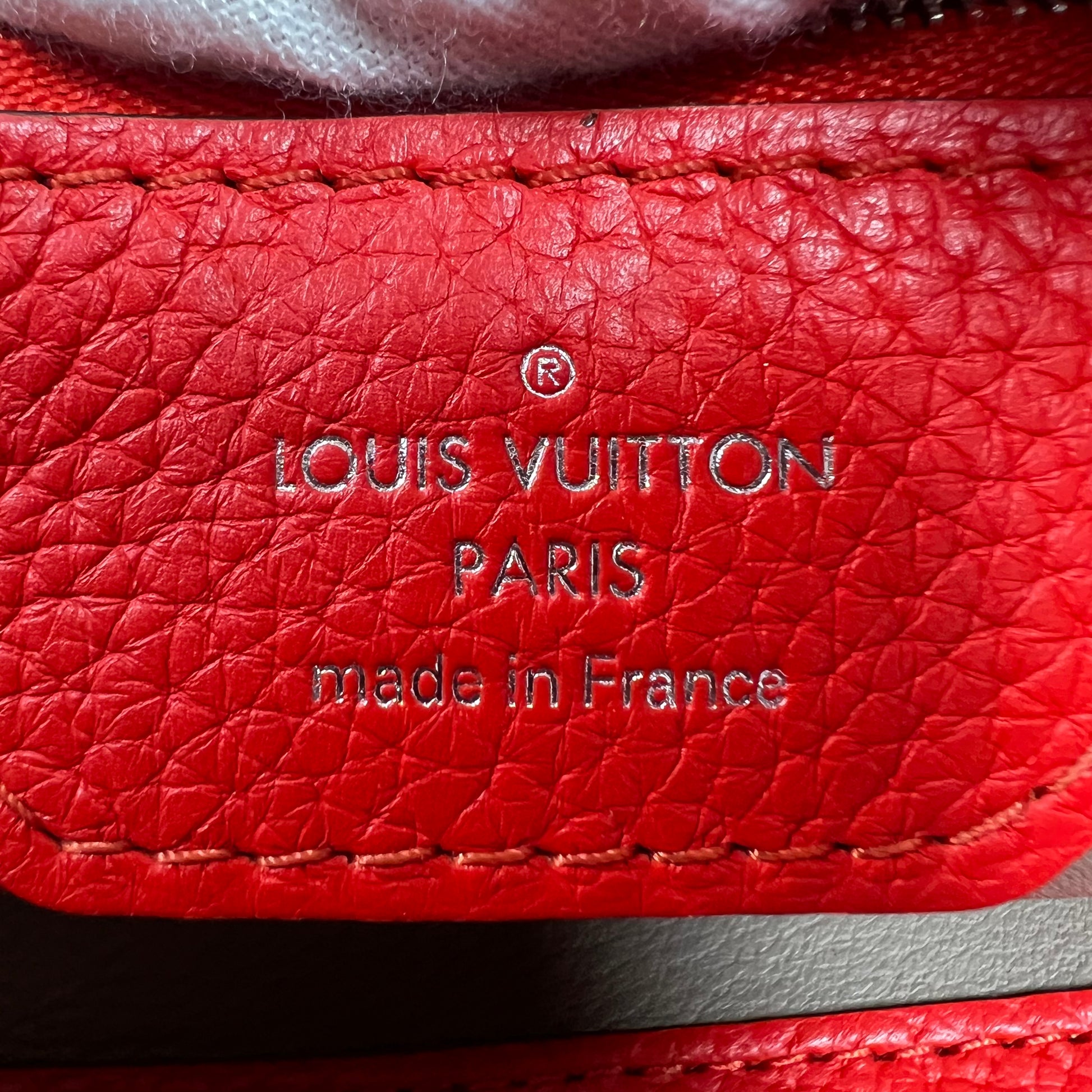 Python-Trimmed Taurillon Capucines BB B21846