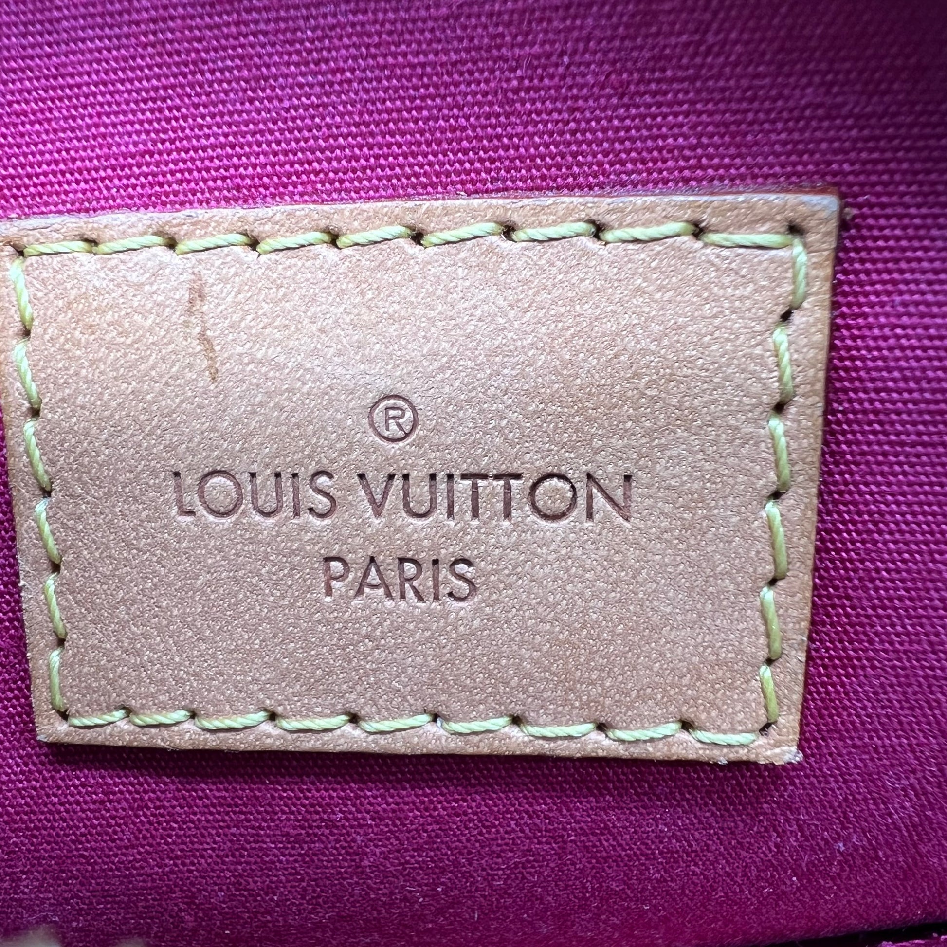 Louis Vuitton Monogram Vernis Alma BB B22141
