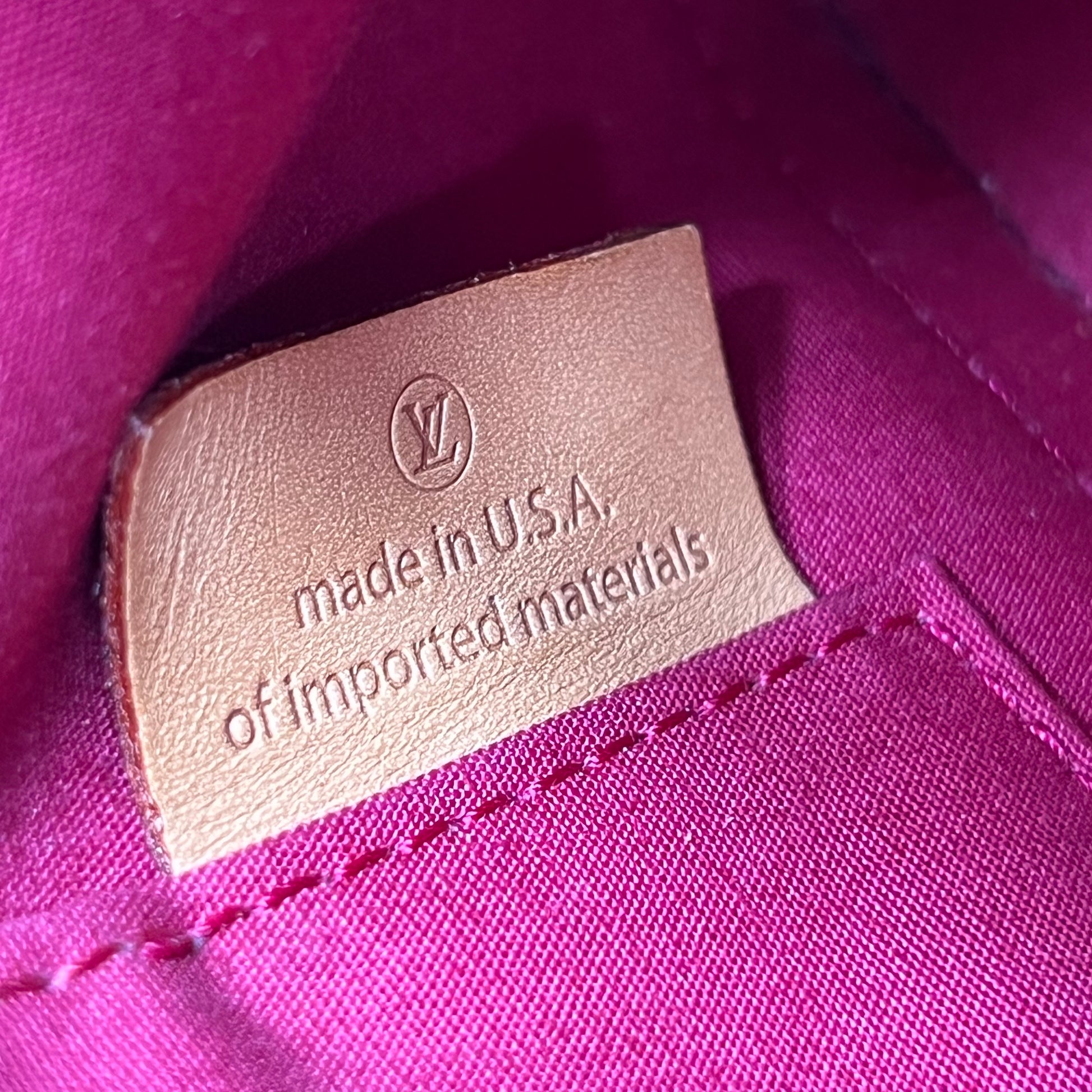 Louis Vuitton Monogram Vernis Alma BB B22141