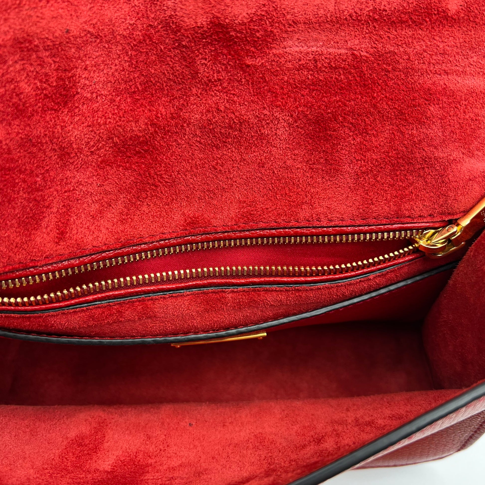 Miu Lady leather handbag