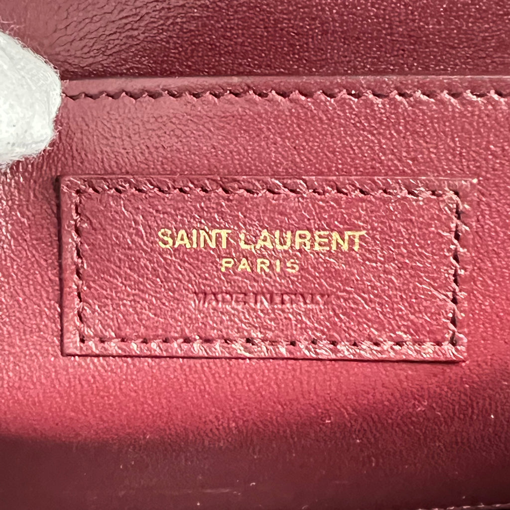 Grain de Poudre Medium Classic Monogram Cassandra Top Handle Black Rouge Legion LDM1518