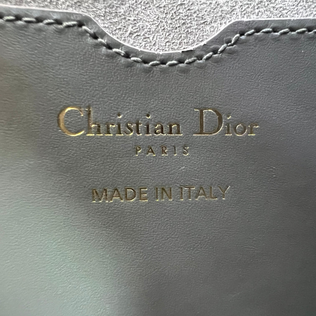 Christian Dior Bobby Flap Bag Leather Medium B22187