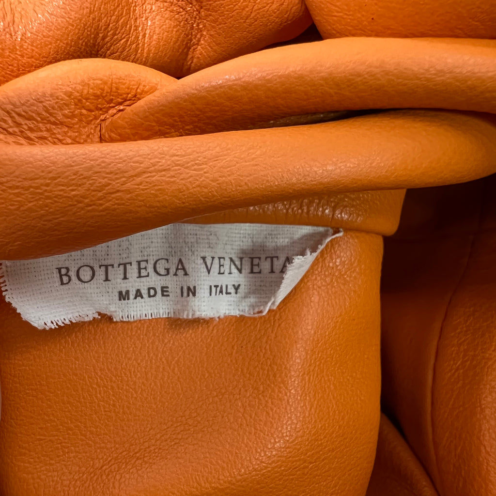 Smooth Butter Calfskin Small The Shoulder Pouch Light Orange B22355