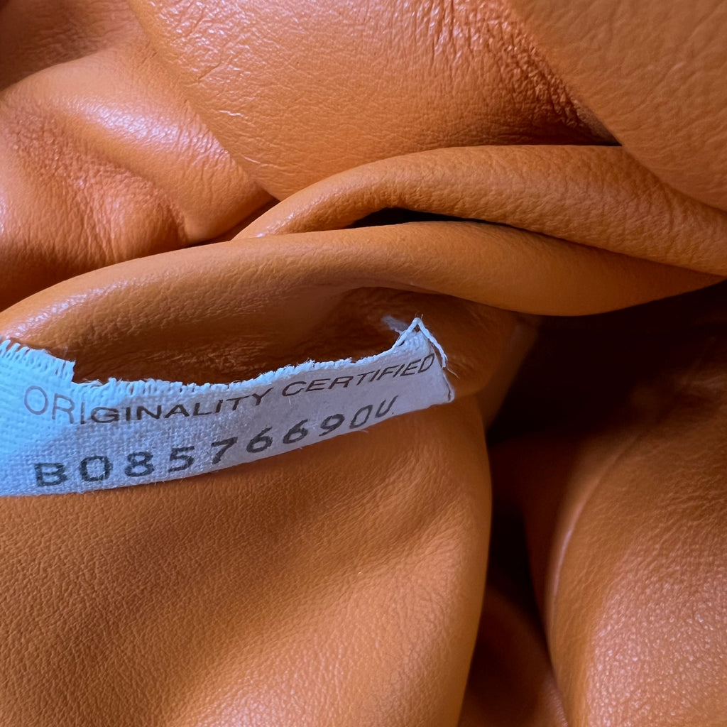 Smooth Butter Calfskin Small The Shoulder Pouch Light Orange B22355