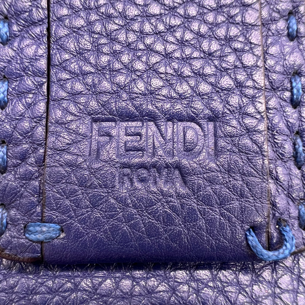 Fendi Selleria "Lui" Leather Briefcase B22036