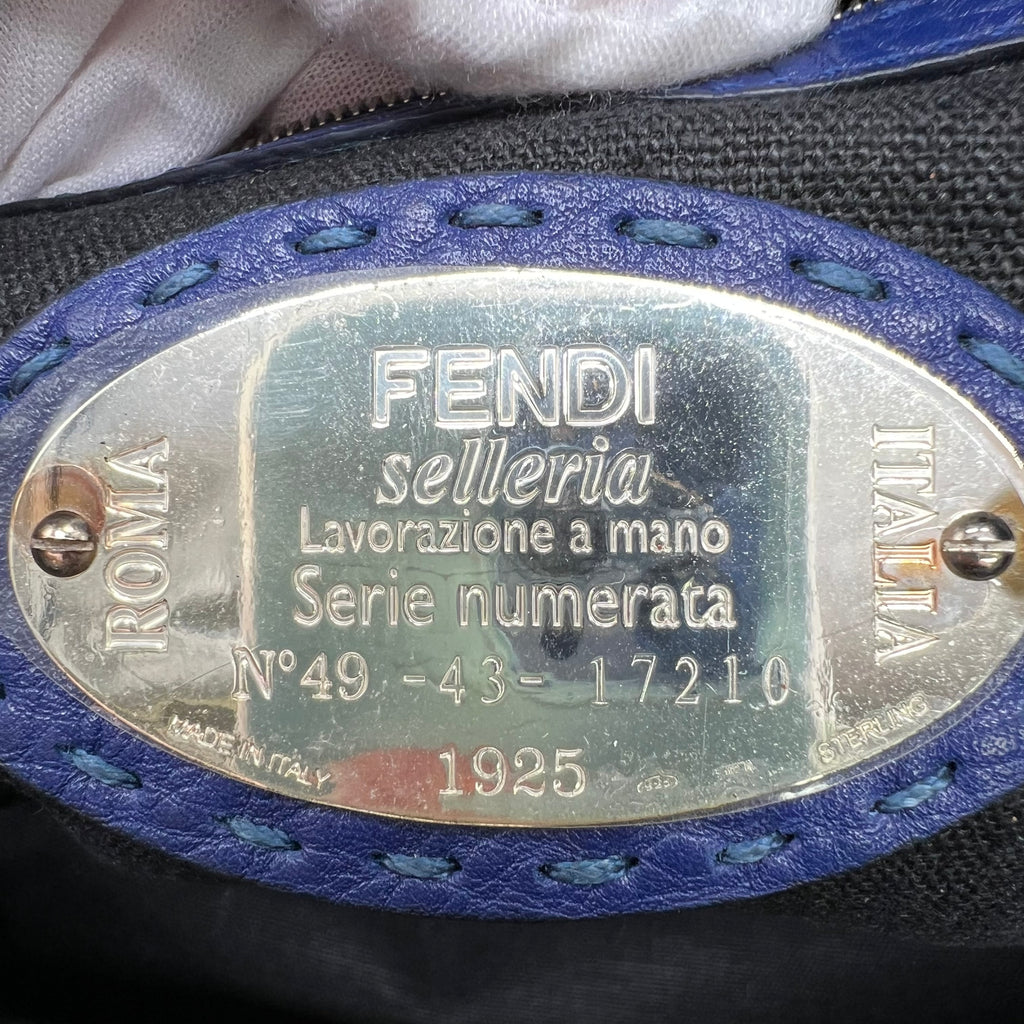 Fendi Selleria "Lui" Leather Briefcase B22036