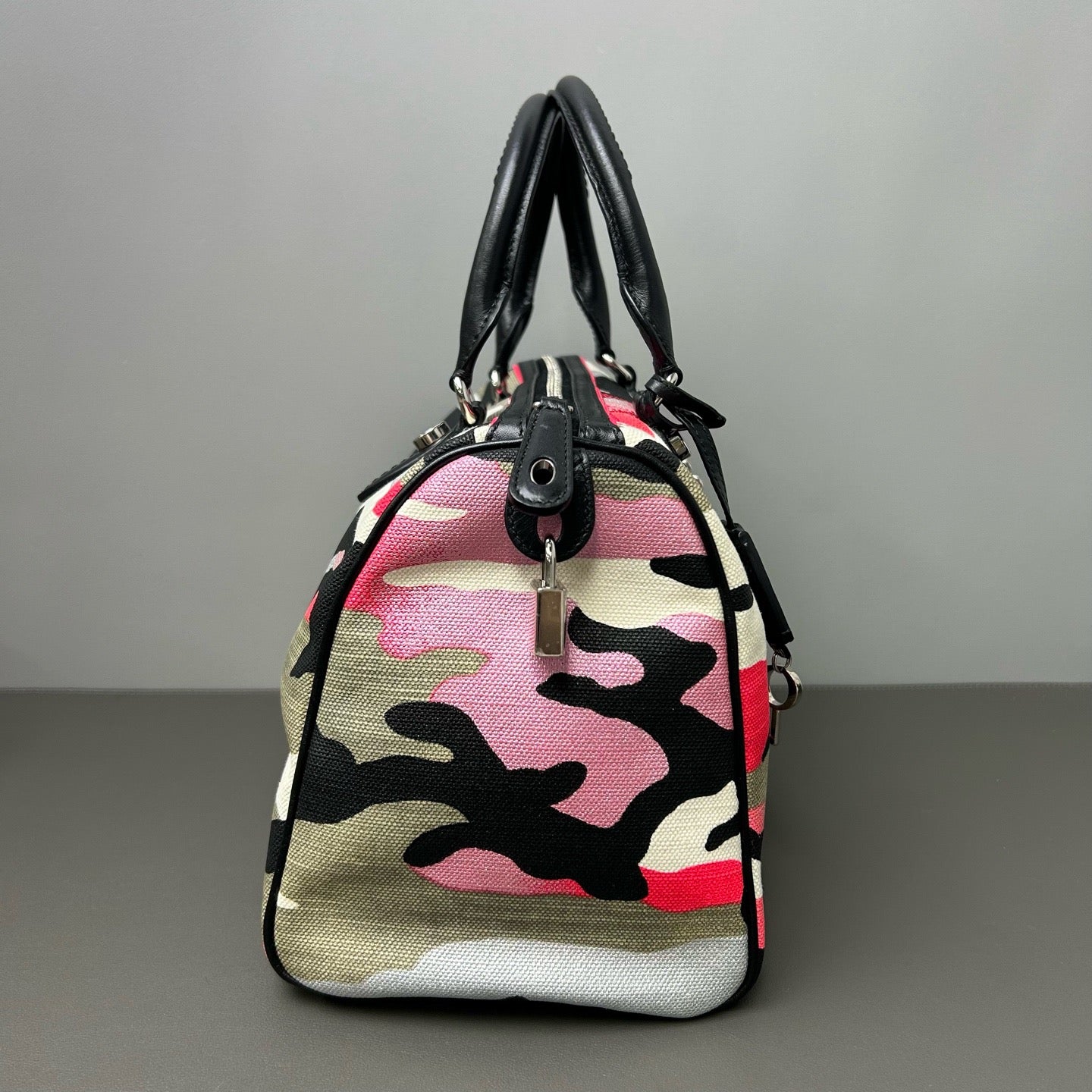 Christian Dior x Anselm  Reyle Camouflage Boston Bag LDZ0004