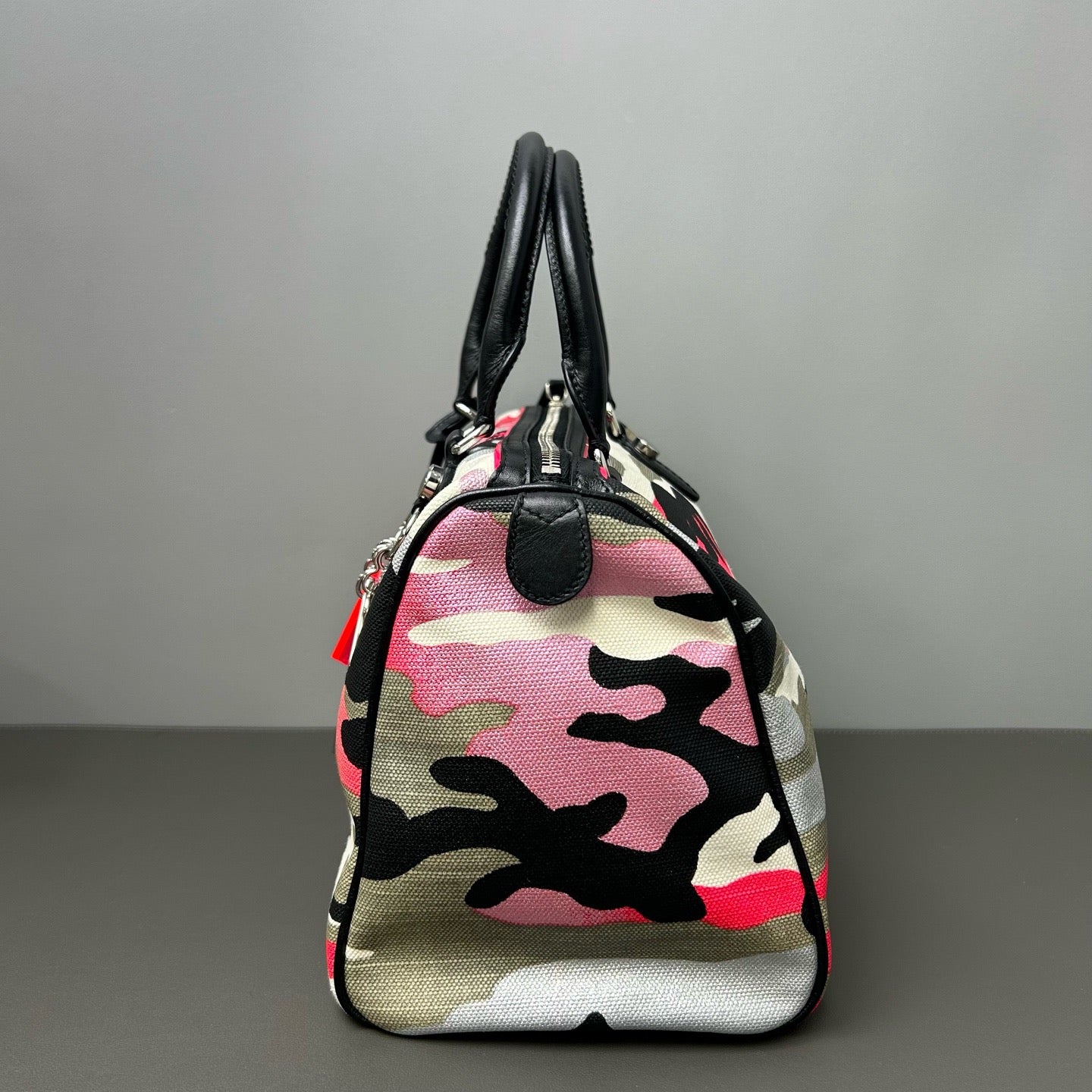 Christian Dior x Anselm  Reyle Camouflage Boston Bag LDZ0004