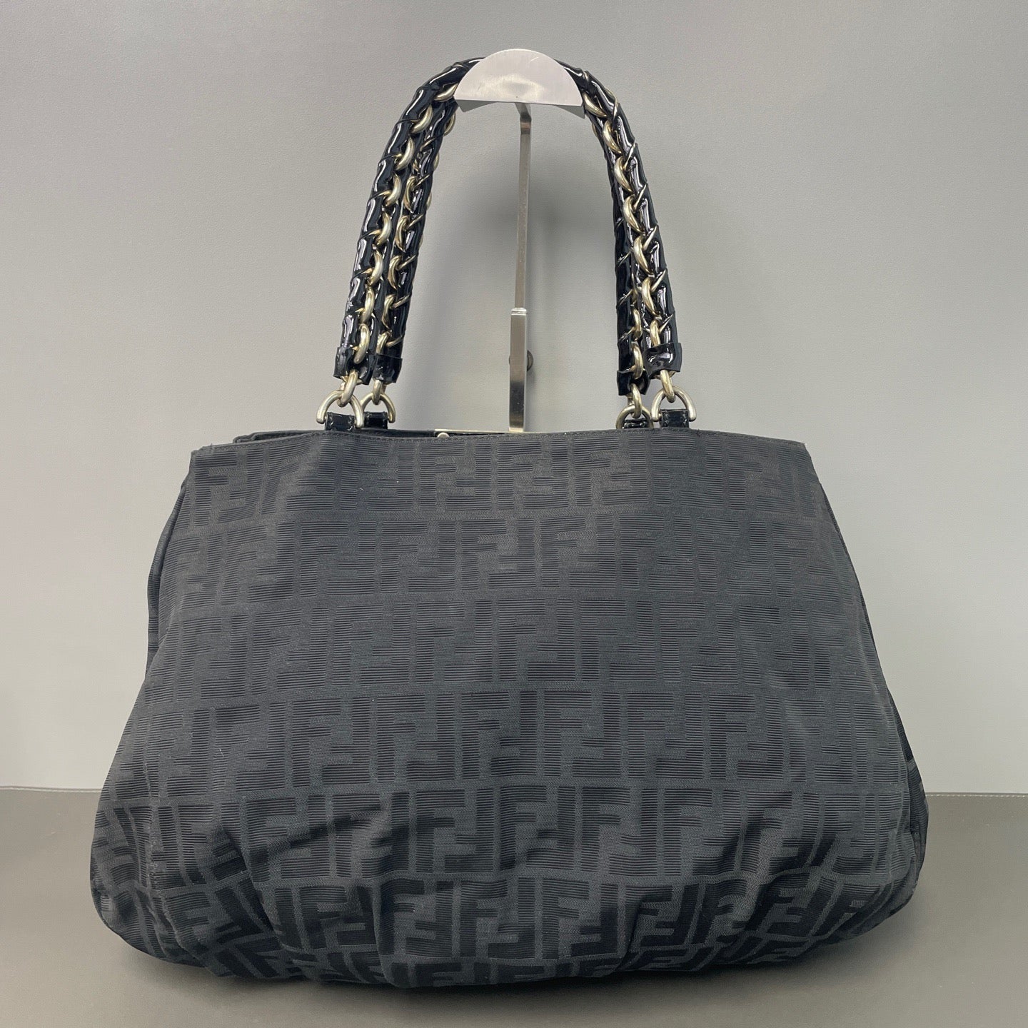 Fendi Zucca Monogram Mia Chain Tote Bag  LDZ0018