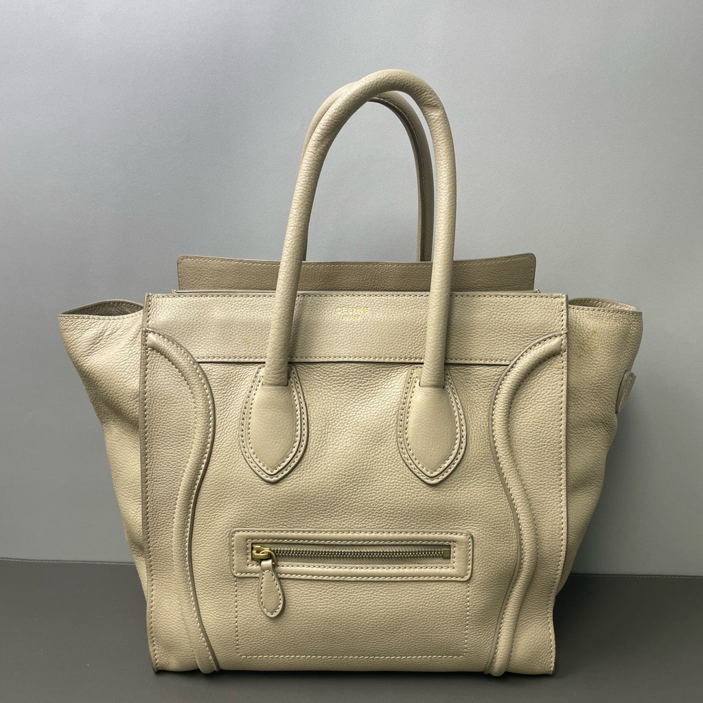 Celine Luggage Micro Handbag (Drummed Calfskin) LDZ0020