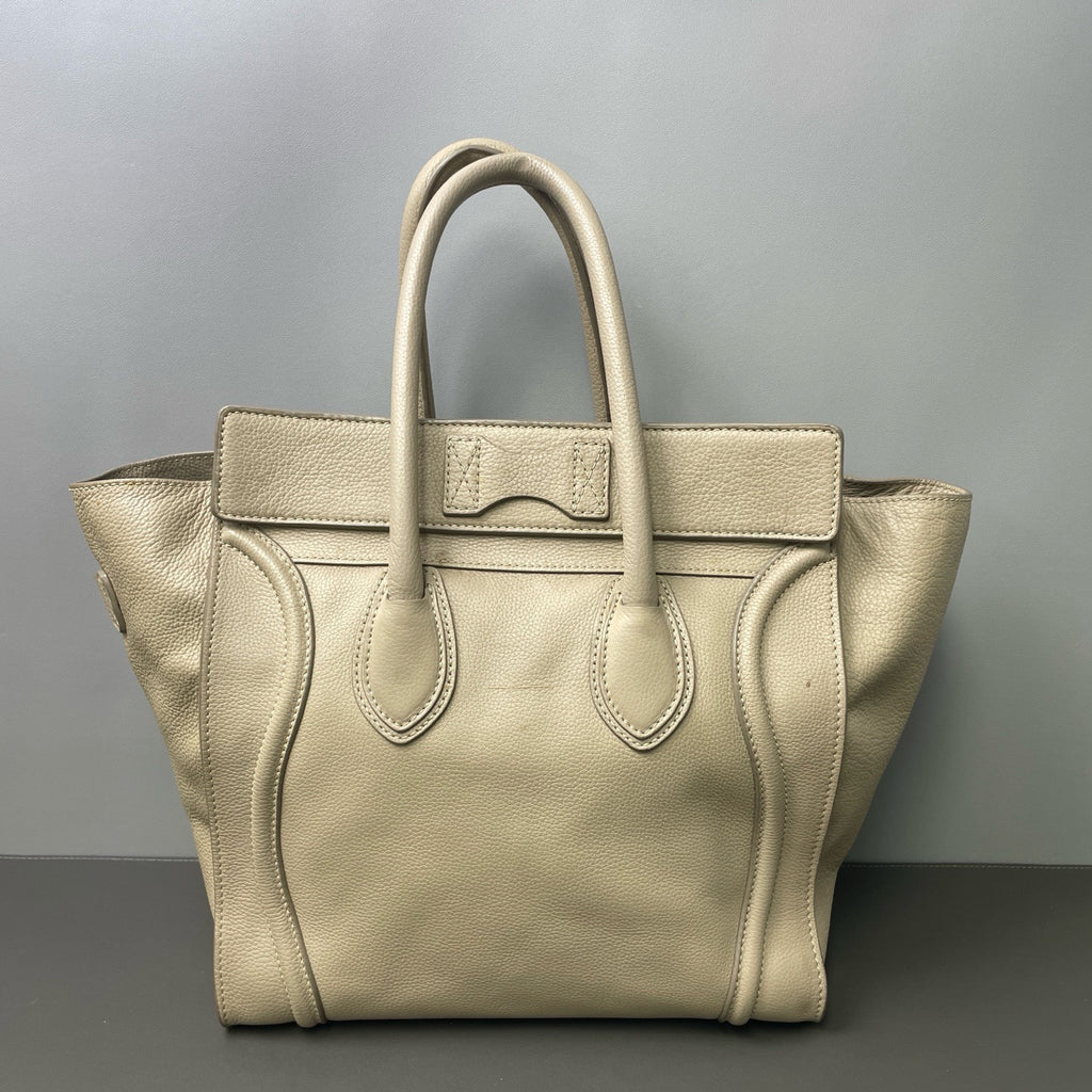Celine Luggage Micro Handbag (Drummed Calfskin) LDZ0020