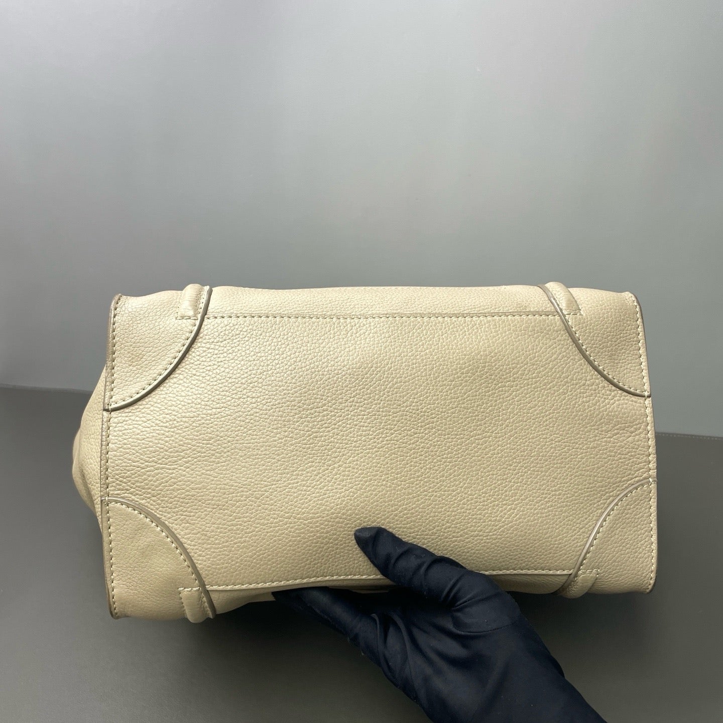 Celine Luggage Micro Handbag (Drummed Calfskin) LDZ0020