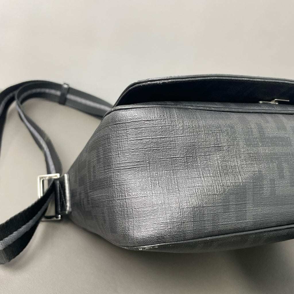 Fendi Zucca FF Monogram  Coated Canvas Messenger Bag (Men's) LDZ0021