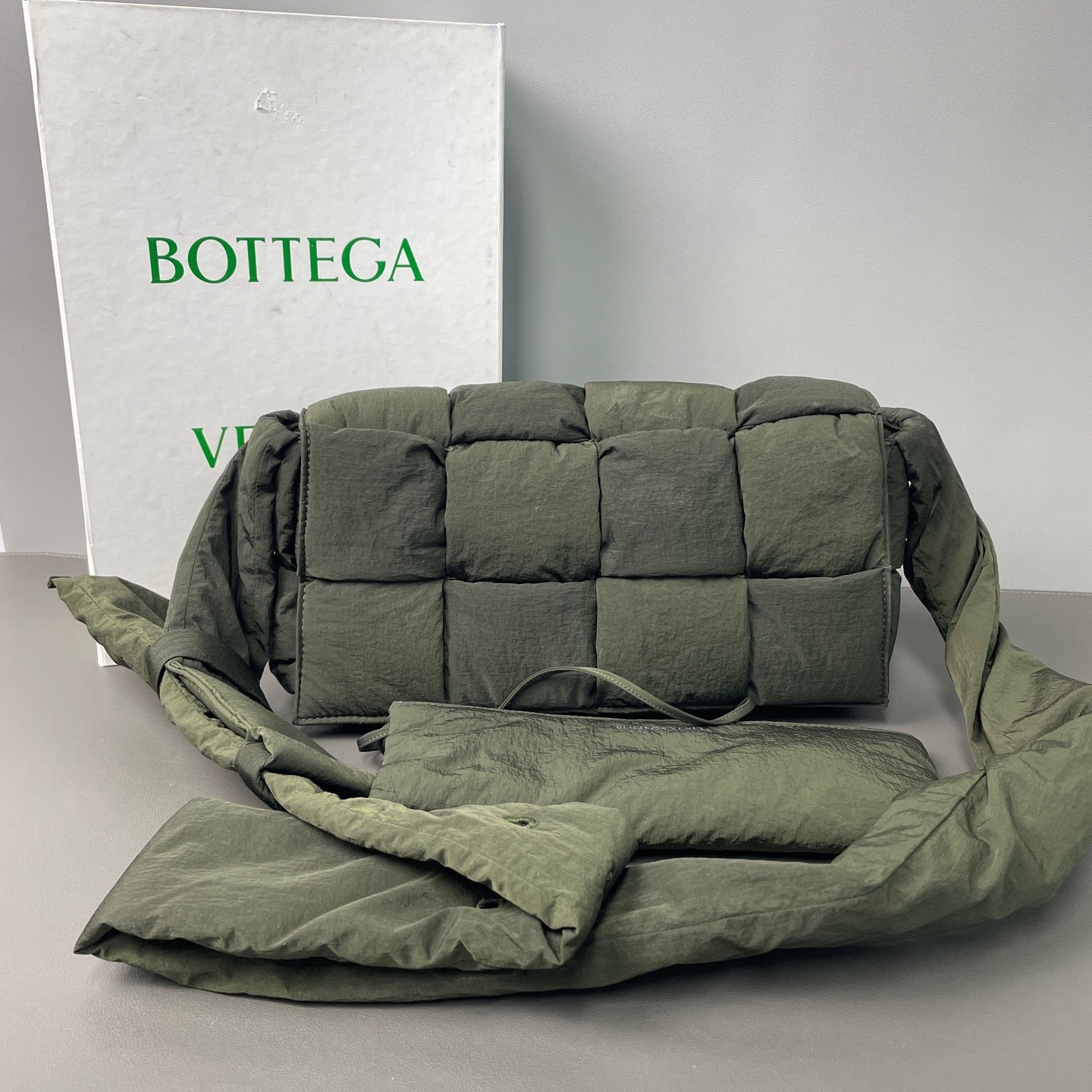 Bottega Veneta Padded Tech  Cassette Crossbody Bag (Small) LDZ0024