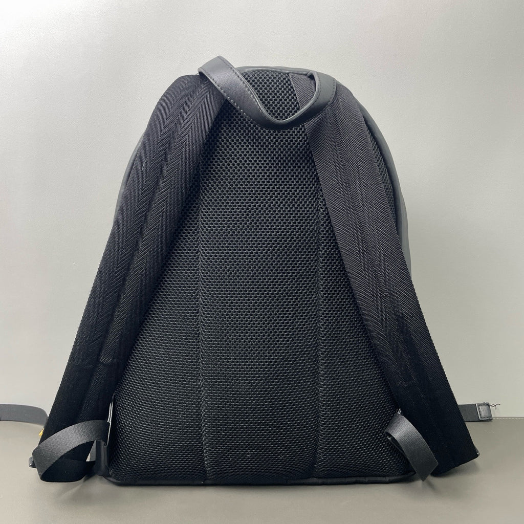 Fendi FF Logo Studded Nylon & Leather Backpack  LDZ0031