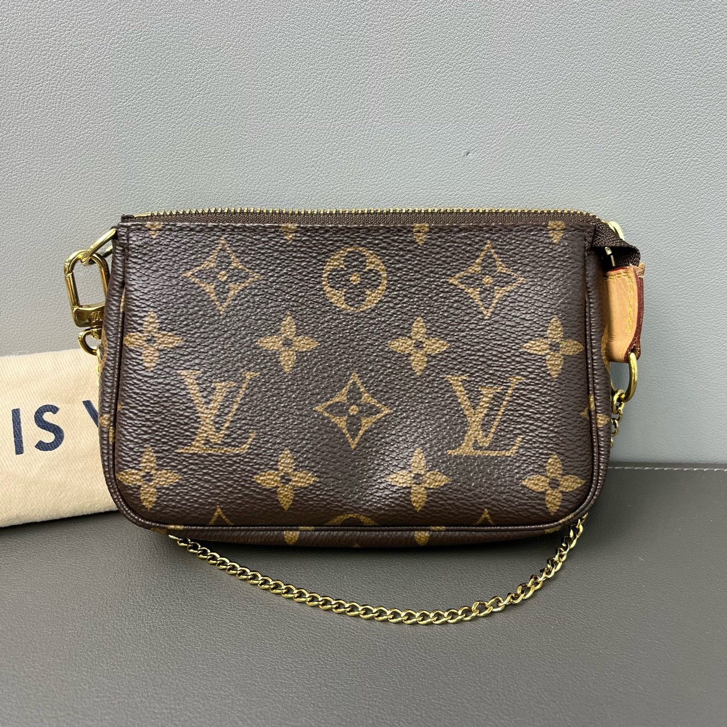 Louis Vuitton Mini Pochette  Accessoires (Monogram Canvas) LDZ0033