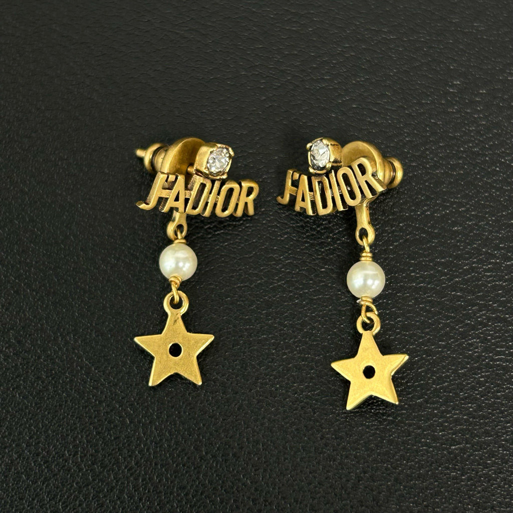 Dior J'ADIOR Star Drop Earrings LDZ0037