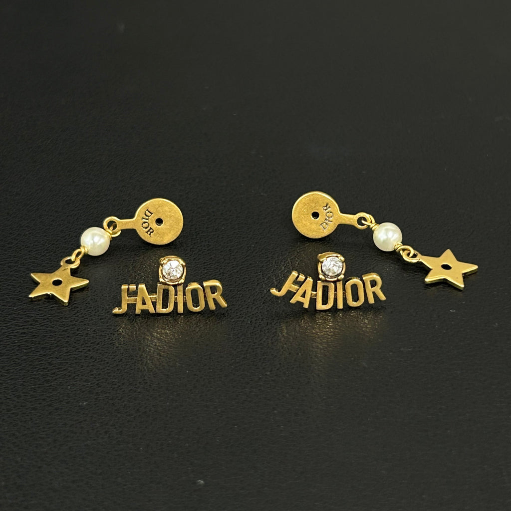 Dior J'ADIOR Star Drop Earrings LDZ0037
