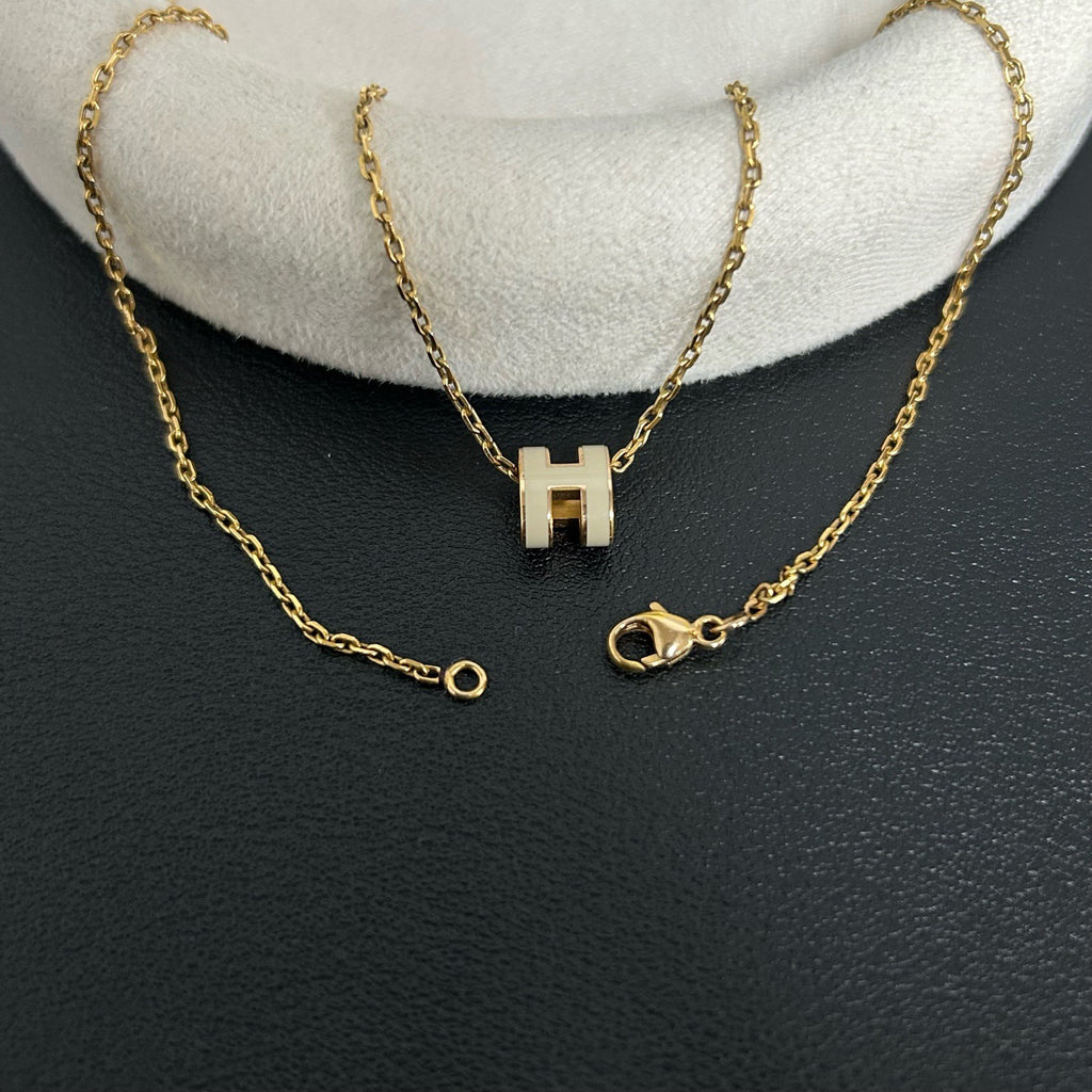 Hermès Mini Pop H Pendant Necklace LDZ0038