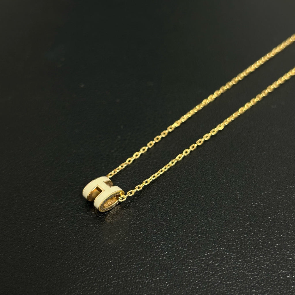 Hermès Mini Pop H Pendant Necklace LDZ0038