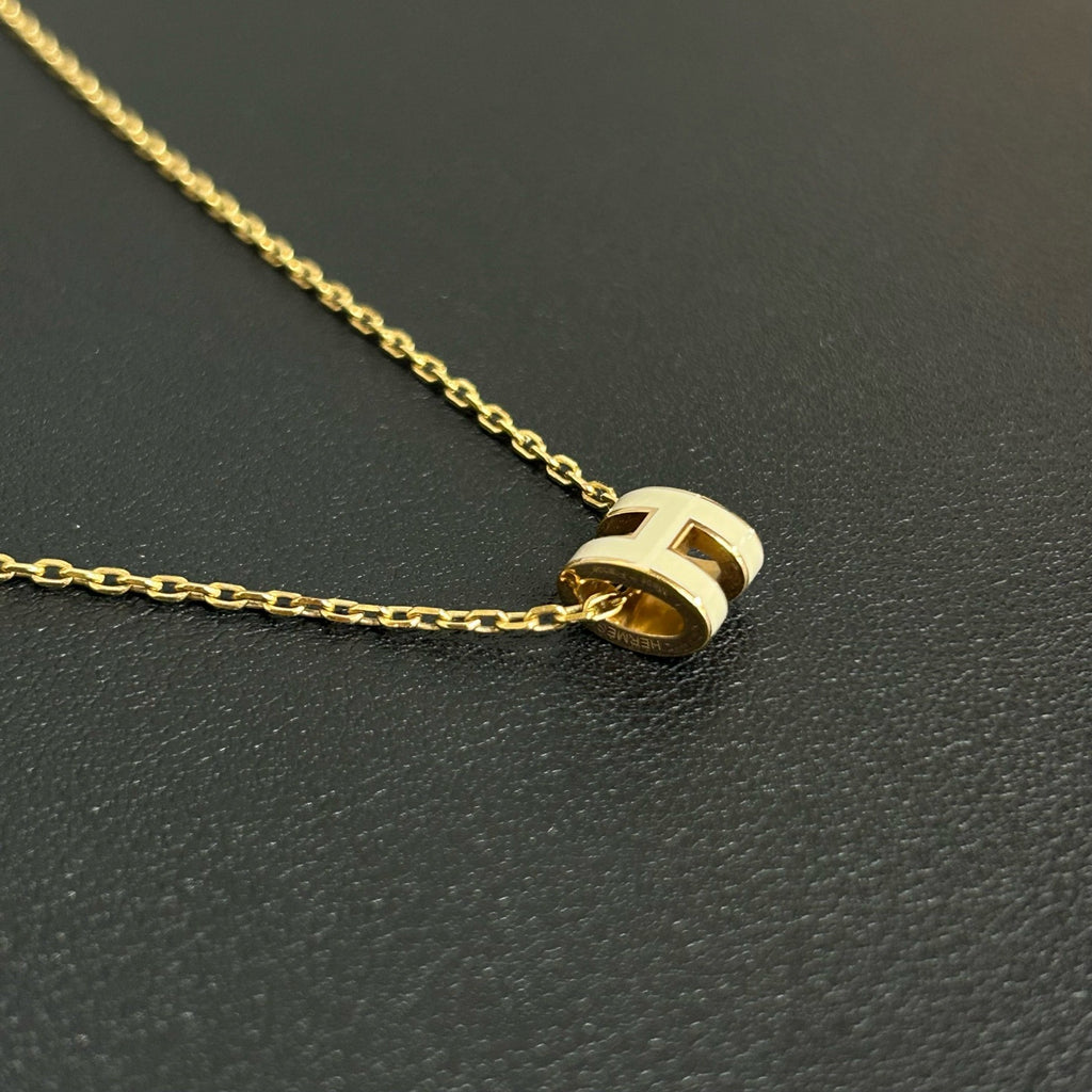 Hermès Mini Pop H Pendant Necklace LDZ0038