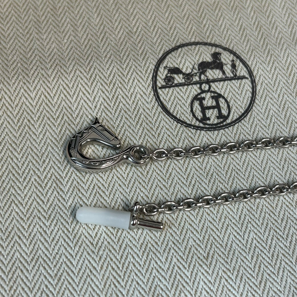 Hermès Le Clown / Acrobate Enamel Pendant Necklace LDZ0045