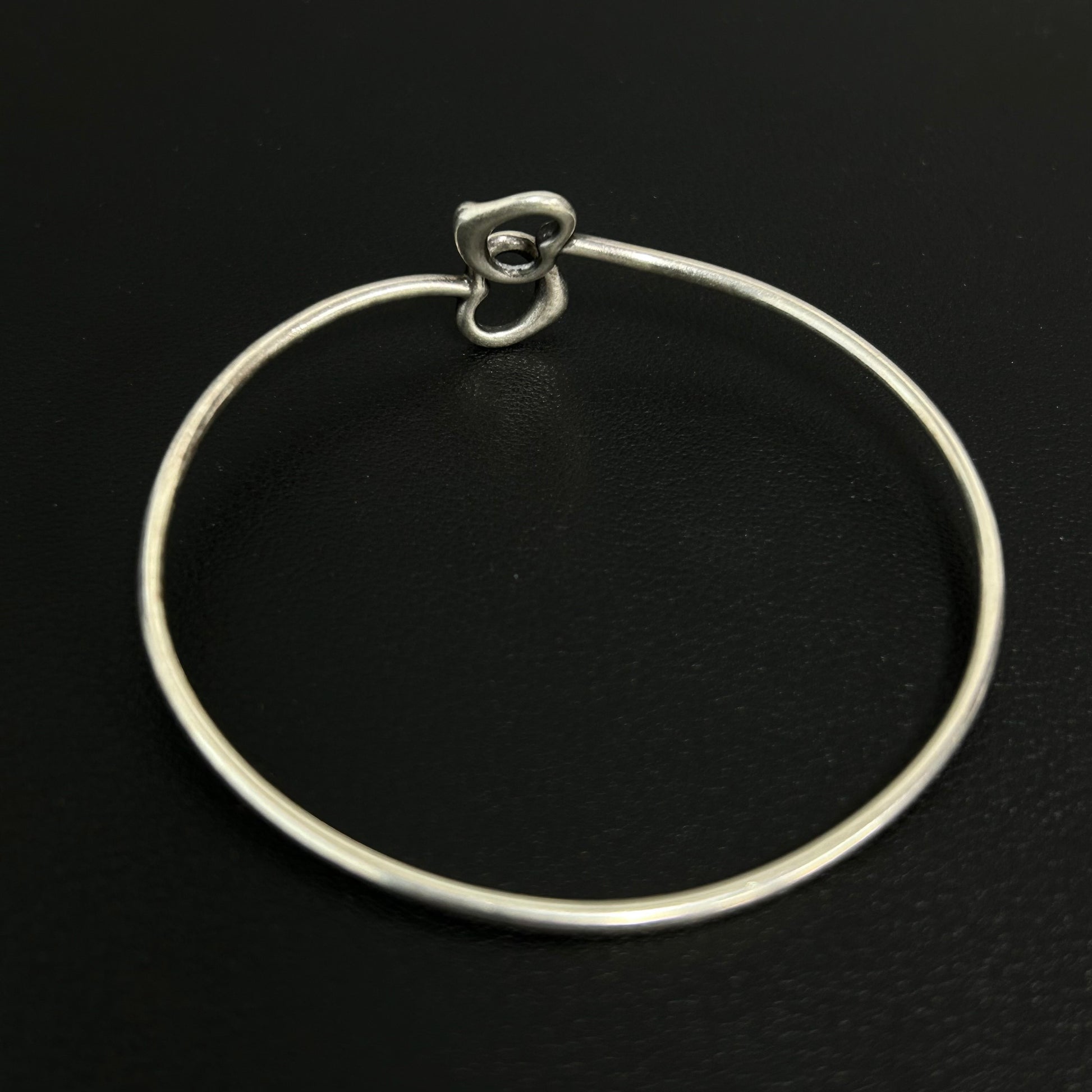 Tiffany Elsa Peretti Open Heart Bangle LDZ0051