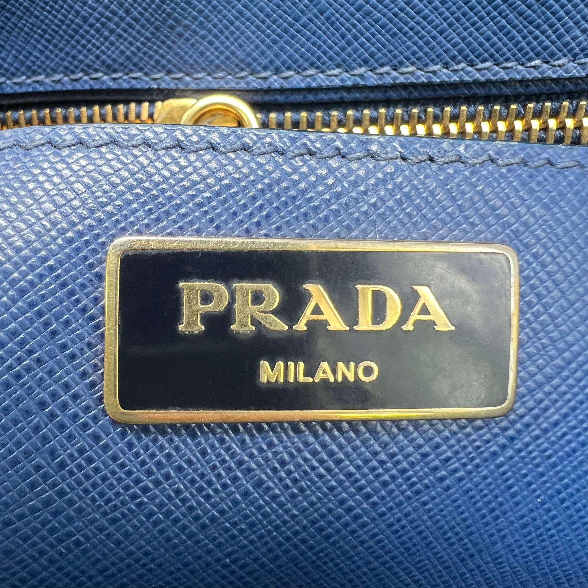 Prada Saffiano Lux Large Galleria Double Zip Tote B22333