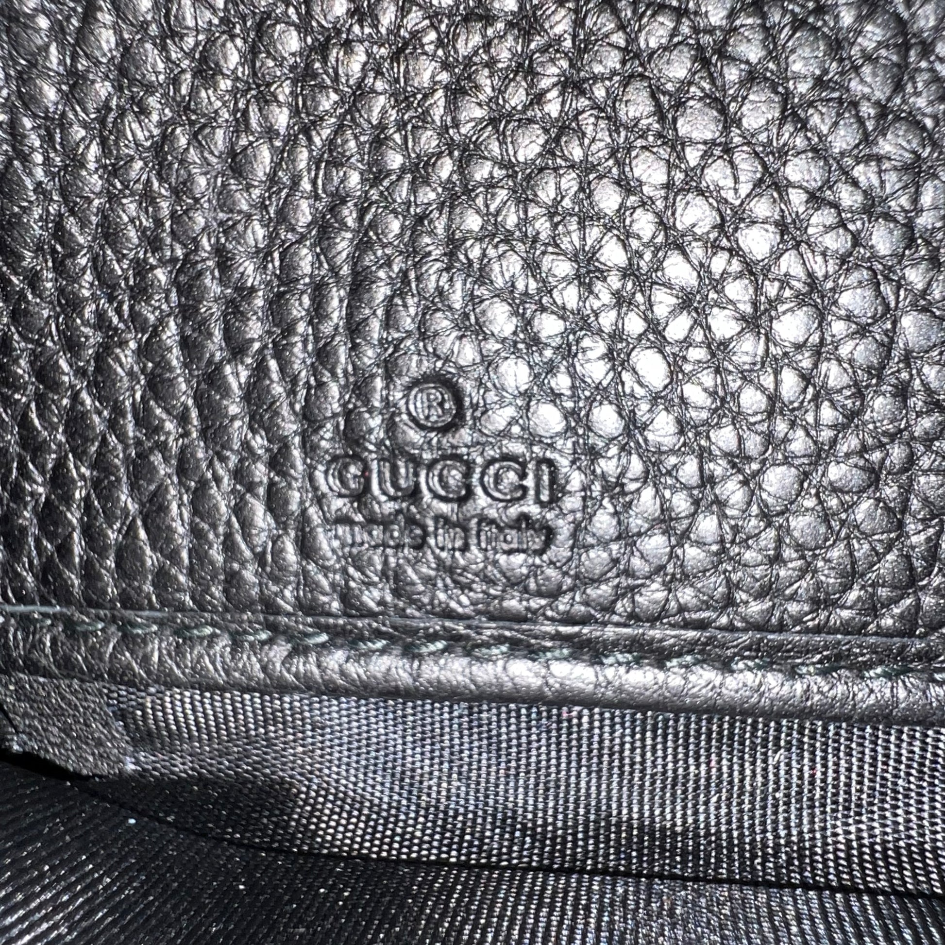 Gucci Soho Studded Zip Around Wallet W21827